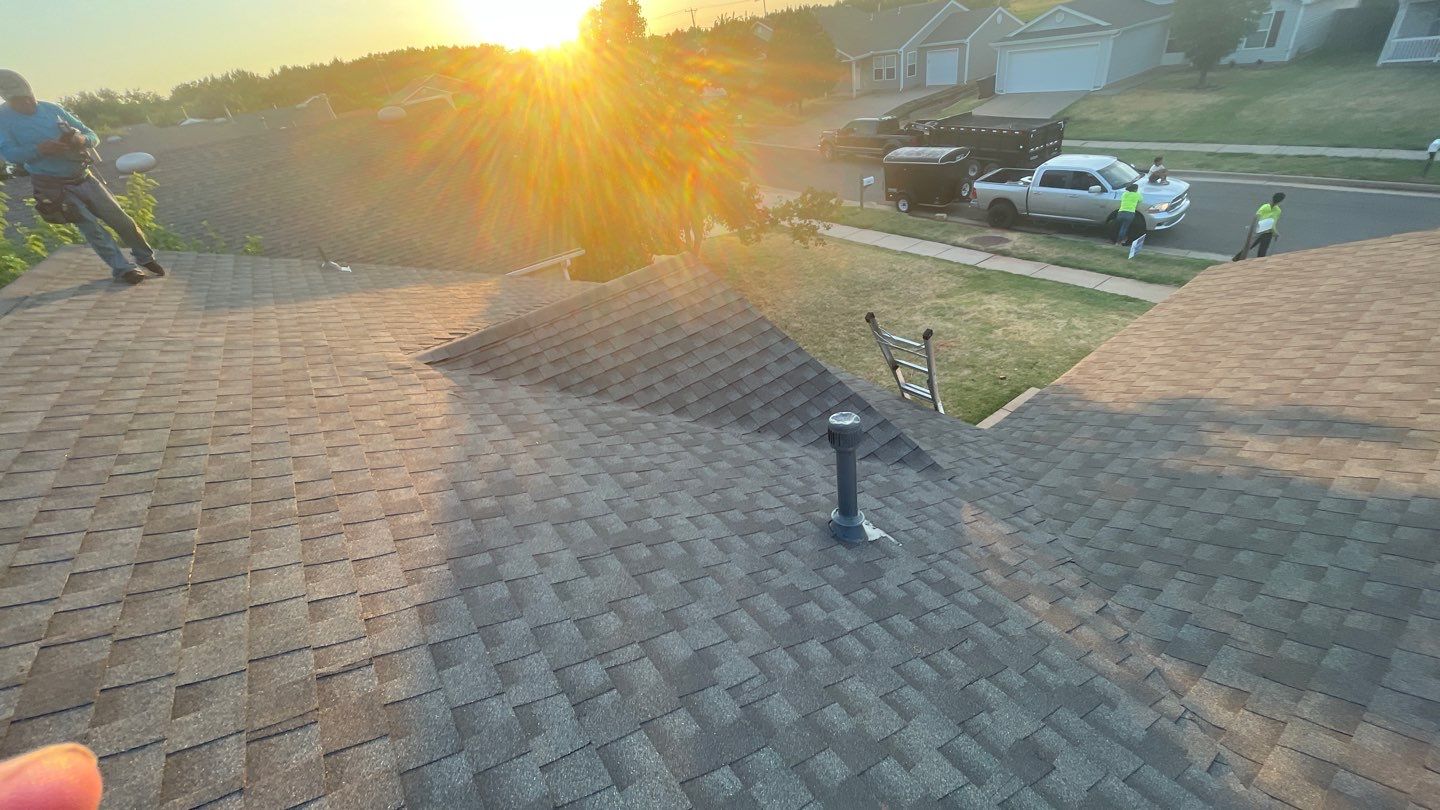 Residential Roofing Installation using GAF Natural Shadow  by A & H Roofing and Contracting