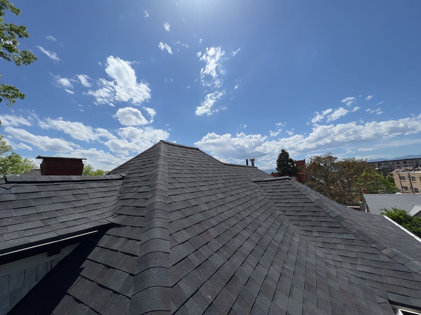 Residential Roofing Installation using Malarkey Legacy IR - Black Oak by A to Z Roofing