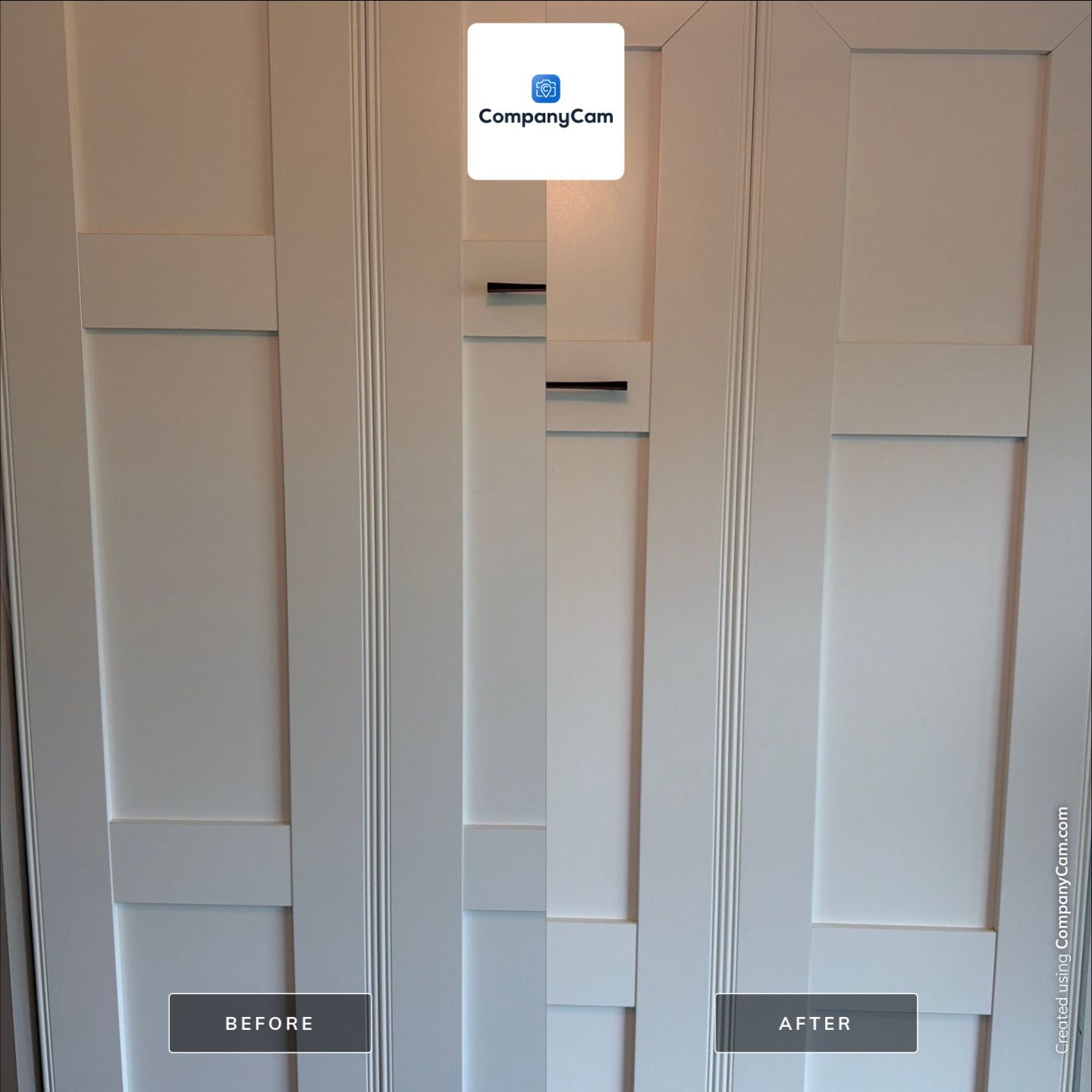 Home Office Setup and Custom Cabinet Hardware Installation in Avondale by CompanyCam Sales Demo
