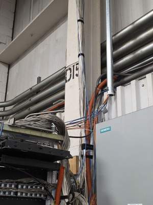 Structured cabling installation by CimaSolutions