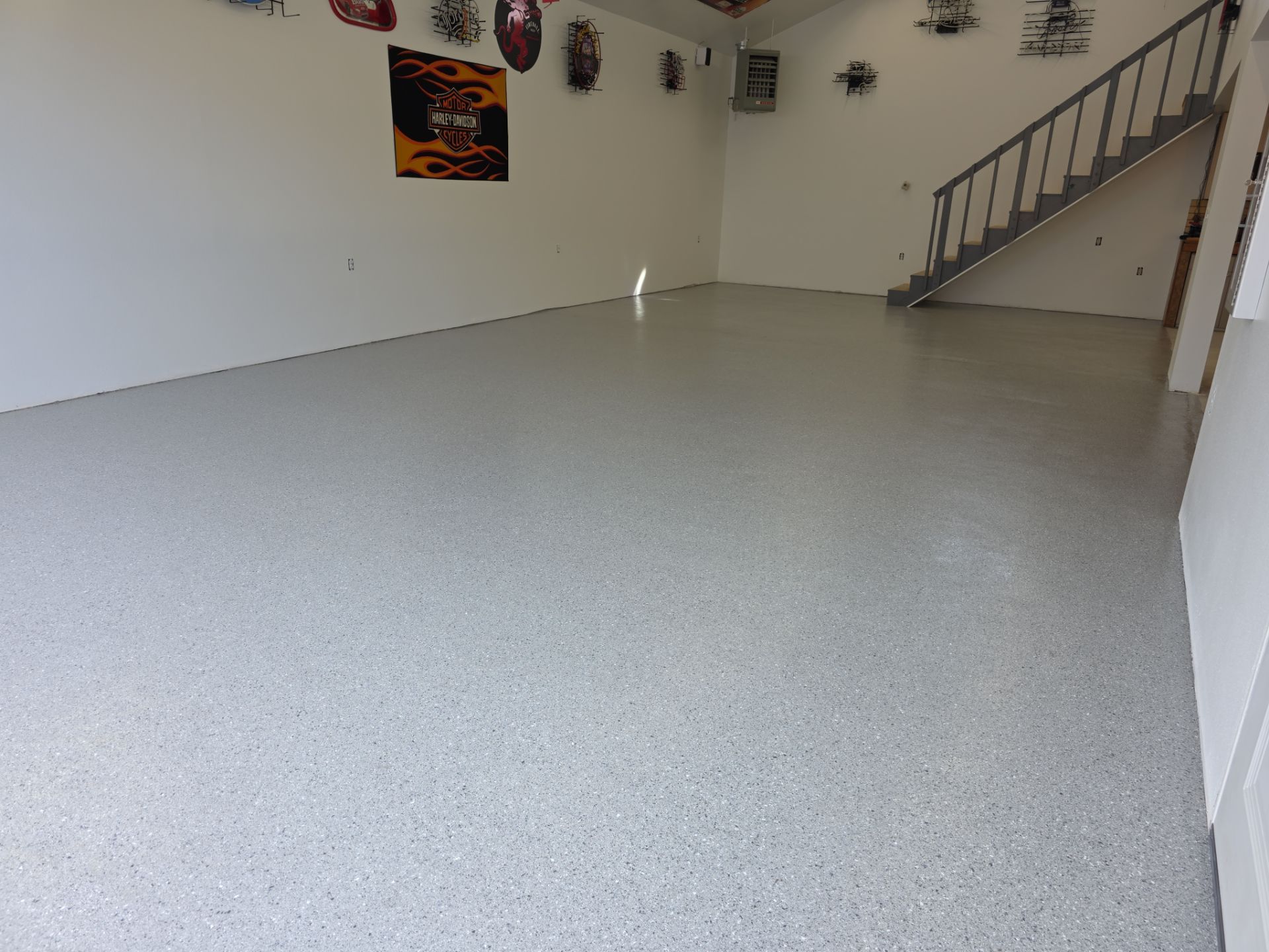 Shop Transformation using Battleship Hybrid by Croc Coatings, LLC