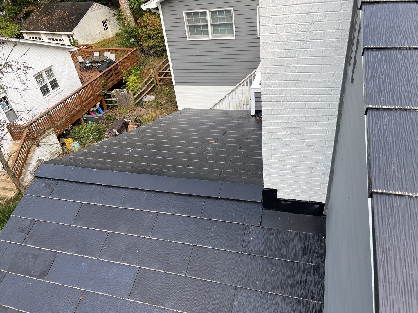 Tesla Solar Roof Replacement using Tesla Solar Roof V3 Tiles by American Home Contractors