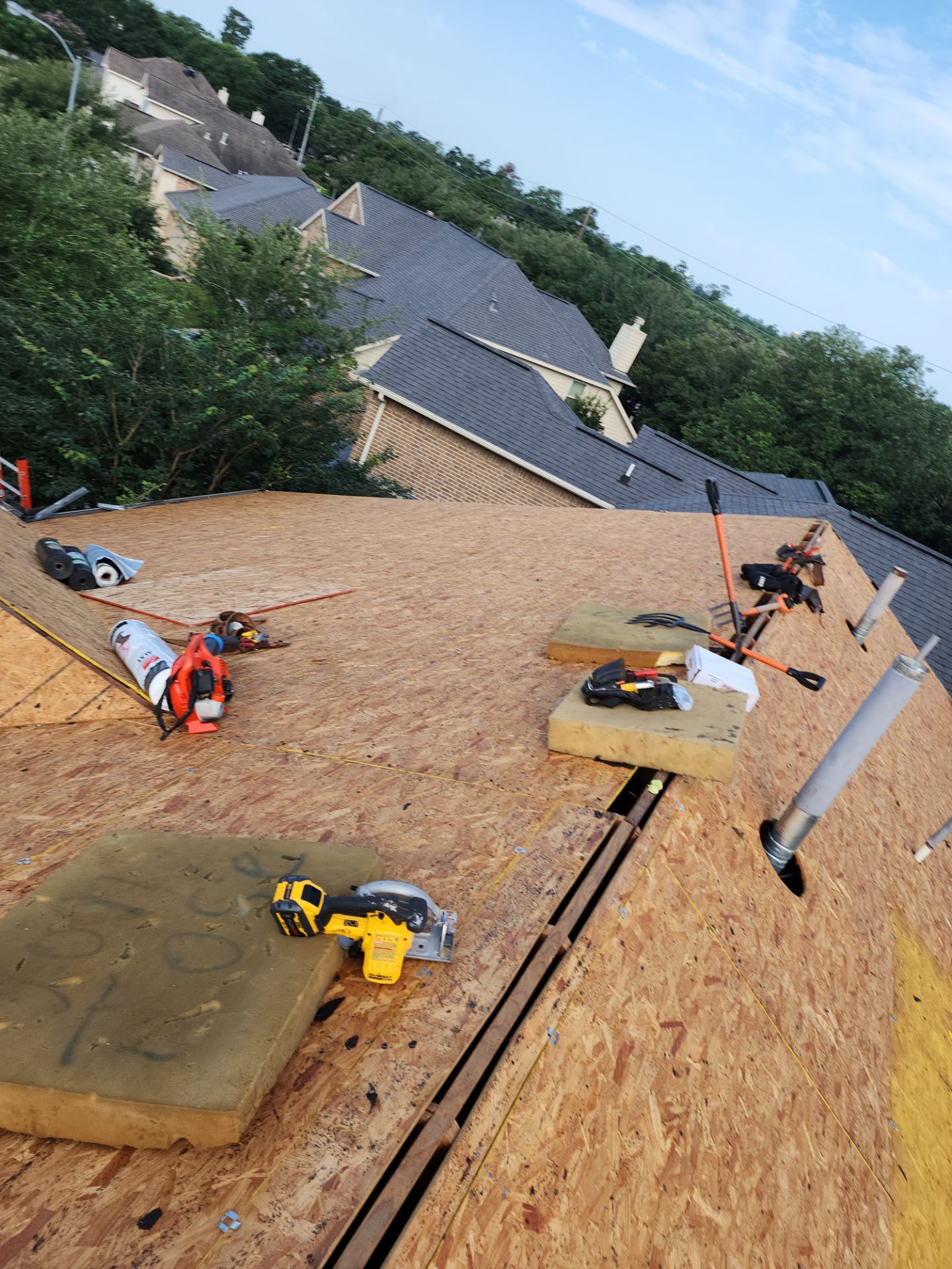 Residential Roofing Repair using Owen's Corning Duration (Lifetime) Shingles by Roof Repair Services LLC