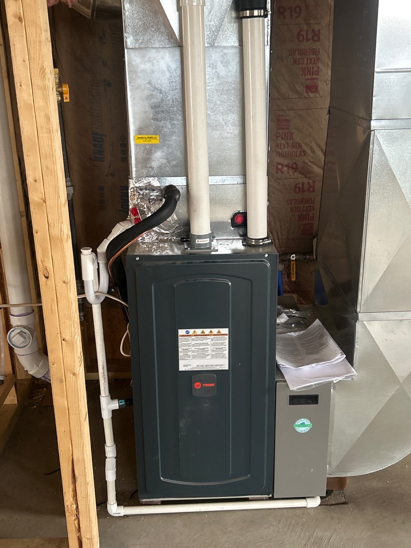 New Install by Fisher Plumbing