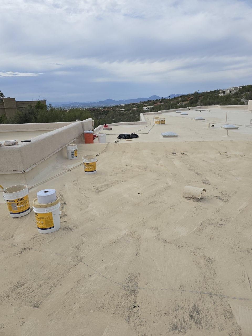 Project in Tucson by West Coast Roofing AZ