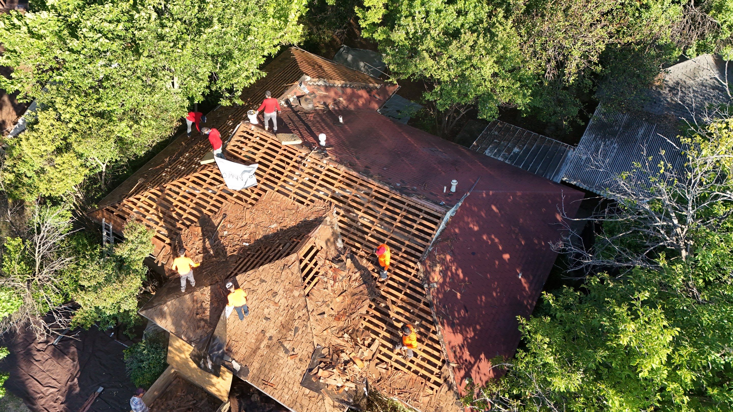 Full Roof Replacement and Re-Decking Project in Dallas by Armor Roofing | Exteriors