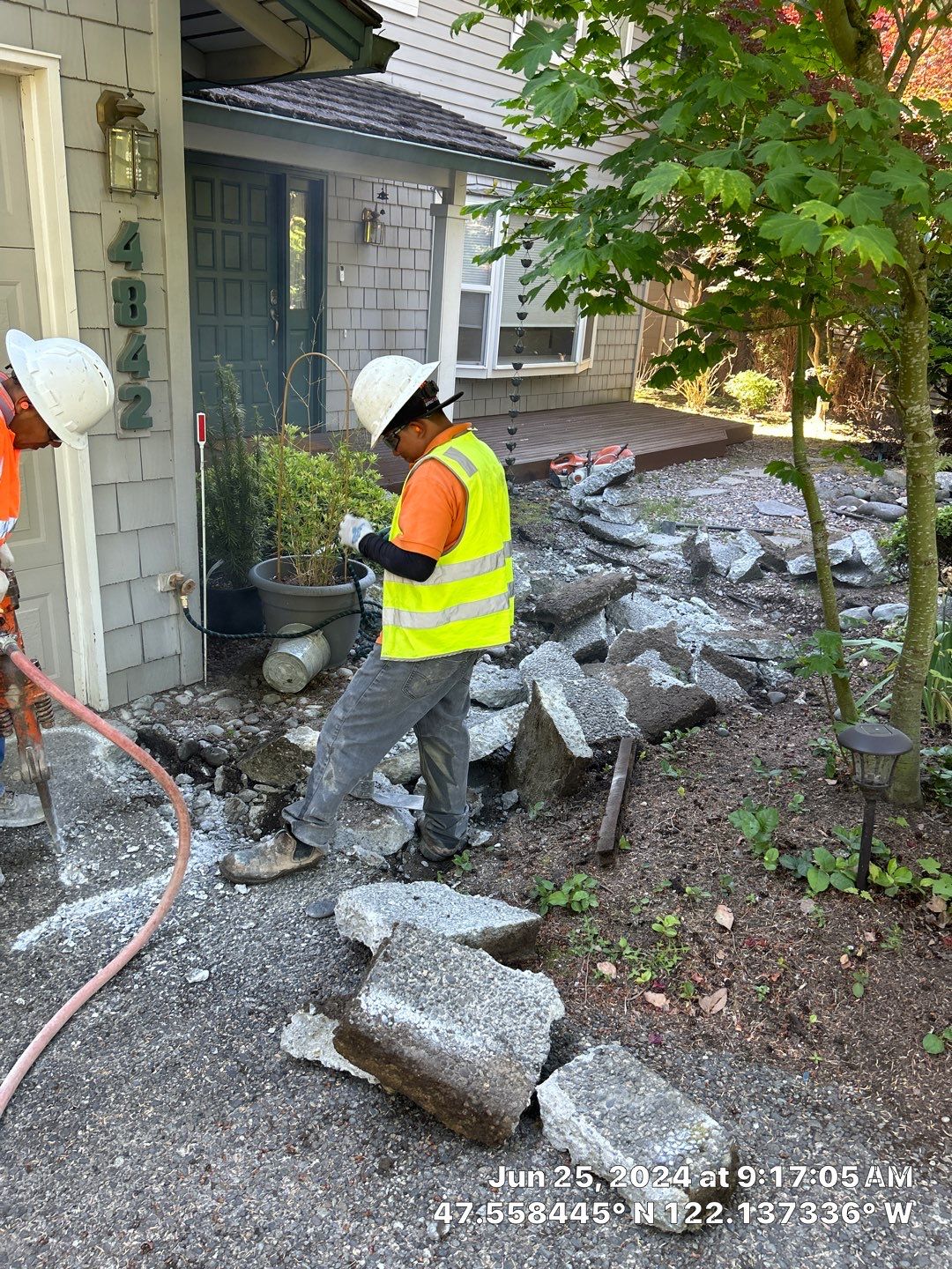 Kate | Concrete Driveway & Walkway by Jireh Asphalt & Concrete Inc 