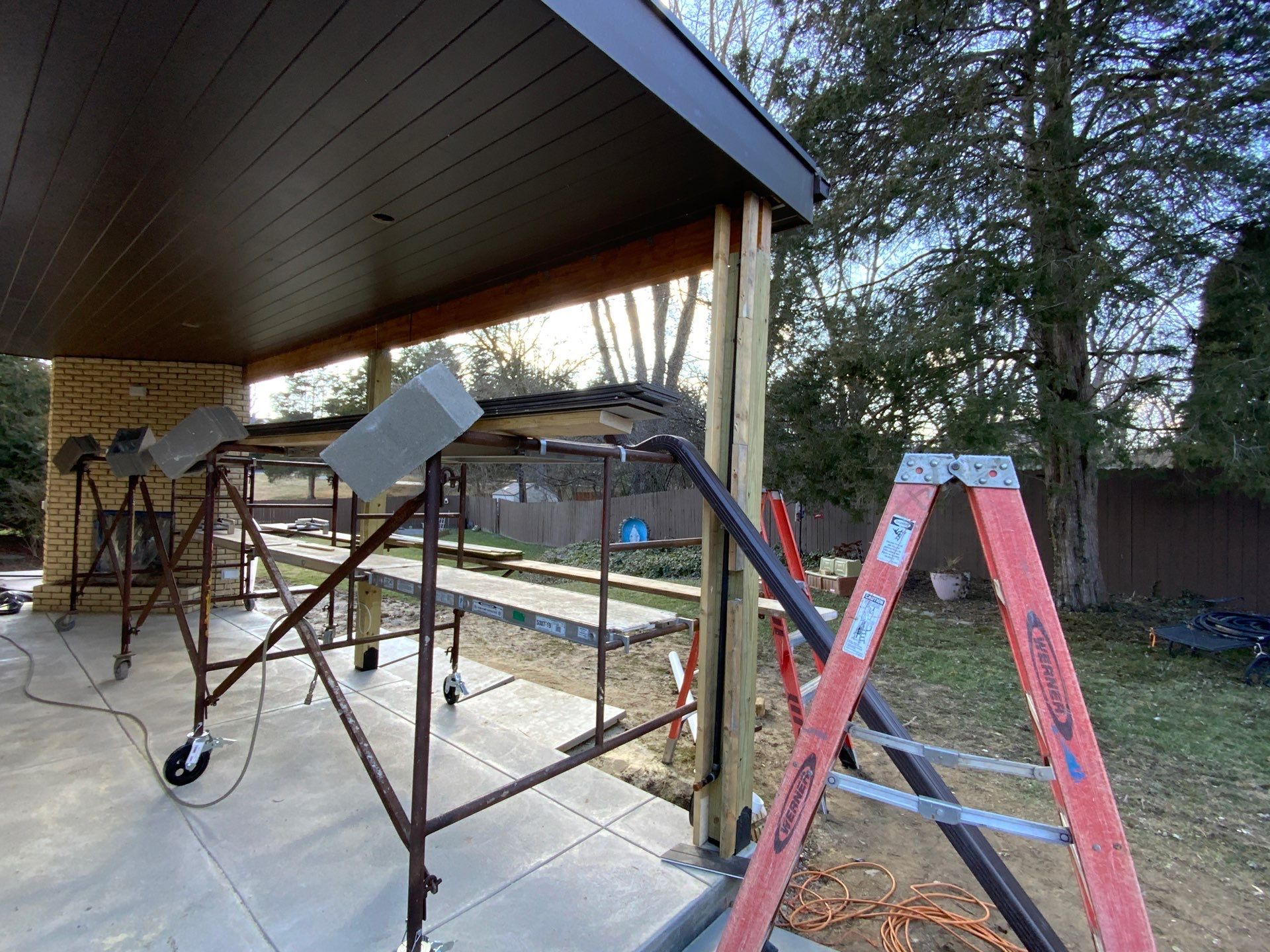 Centerville Covered Patio by Zengel Group