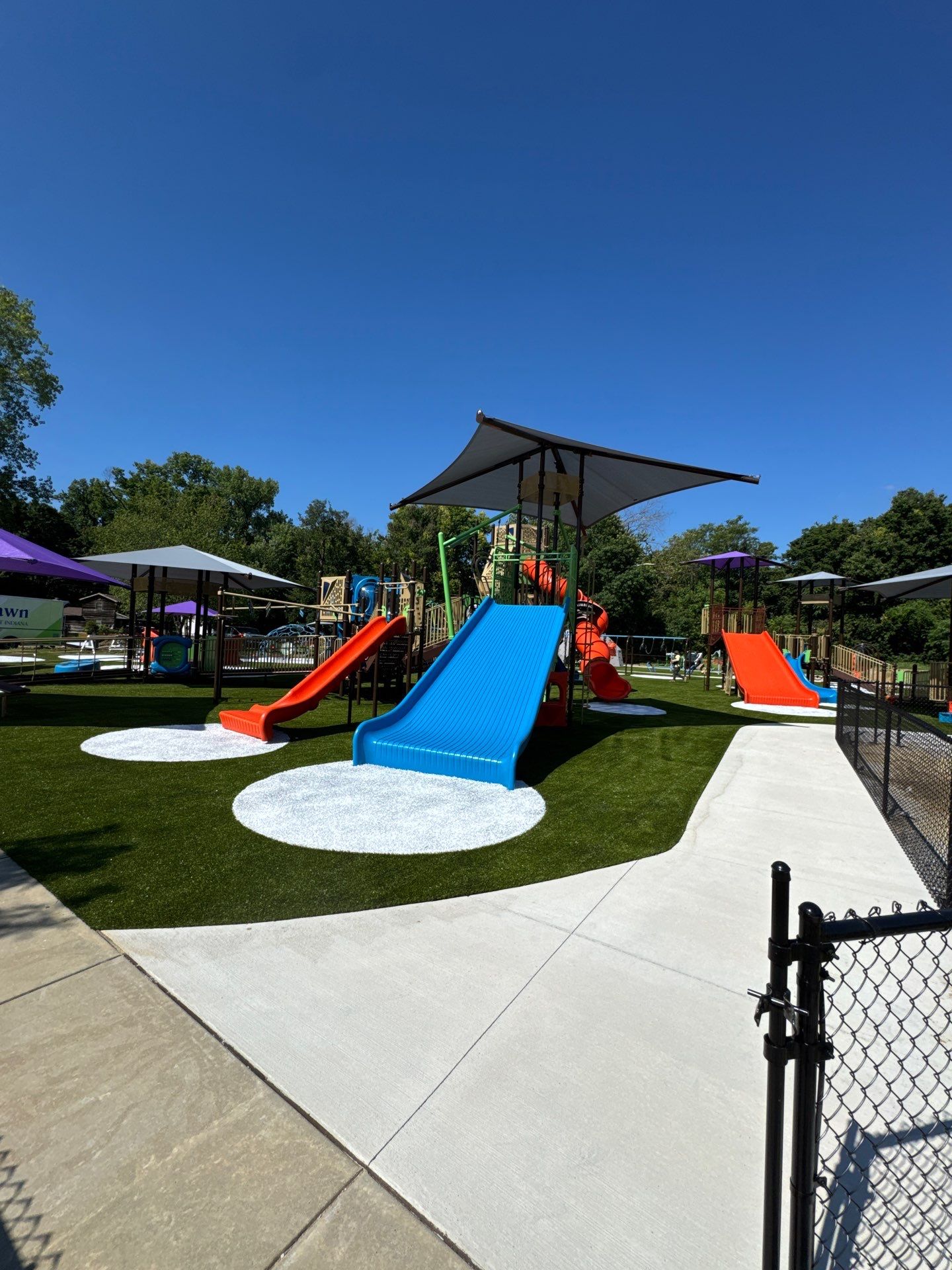 Lou Dennis Playground Grass by ForeverLawn NEIN/INDY