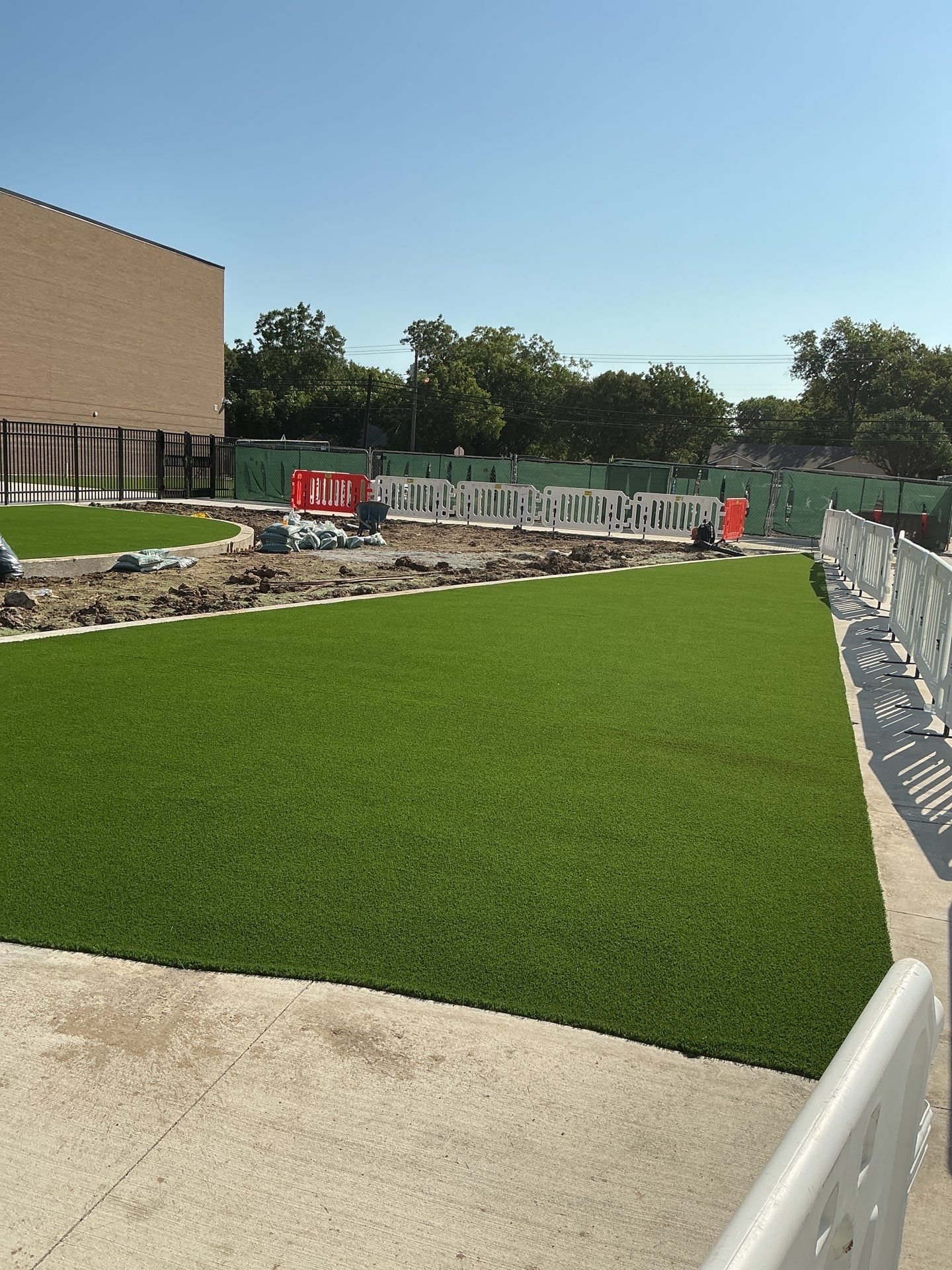 Project in Sherman by Turf Concepts