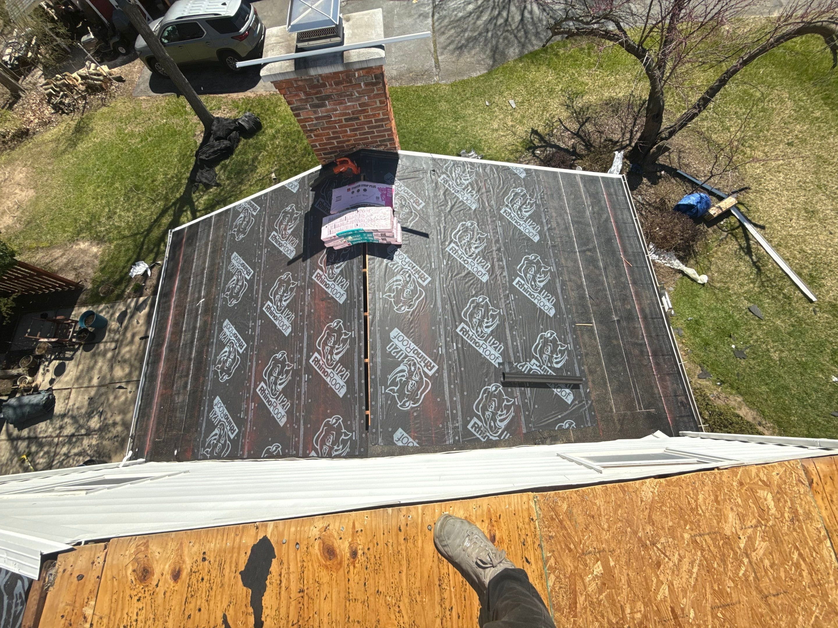 Roof Replacement using Owens Corning Onyx Black by 180 Contractors