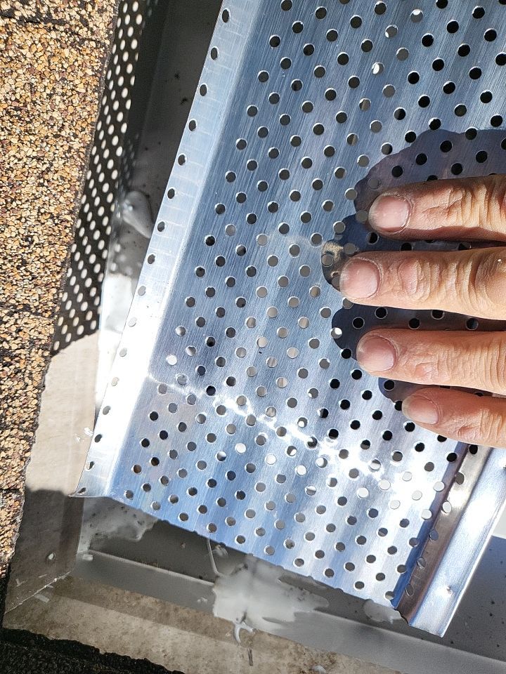 Seamless Gutter Installation using K-Style Seamless Gutters and LeafBlaster Pro Gutter Guards by Gutter Professors
