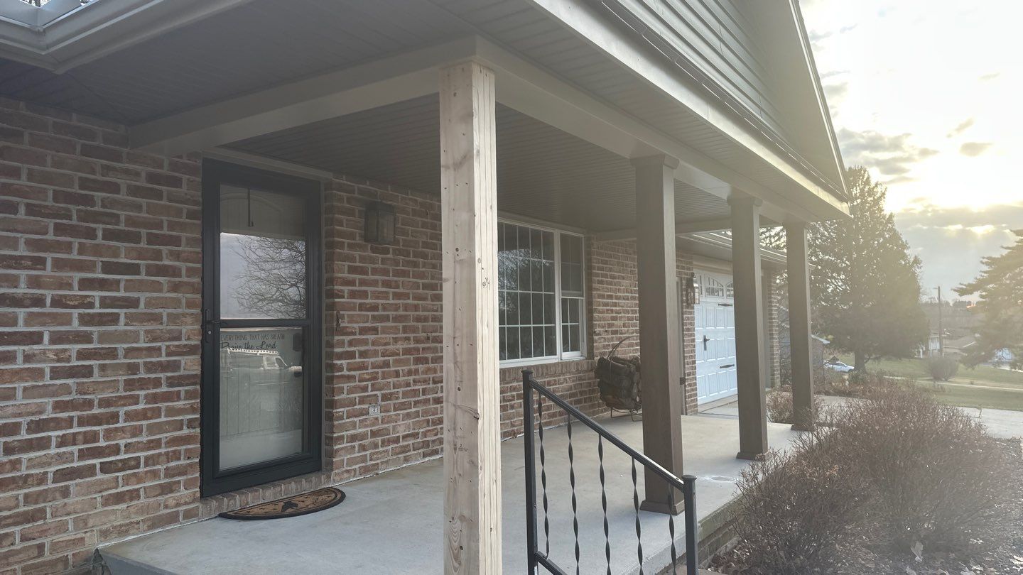 Custom Porch & Exterior Remodel in Hanover, PA | Bealing Roofing & Exteriors by Bealing Roofing & Exteriors