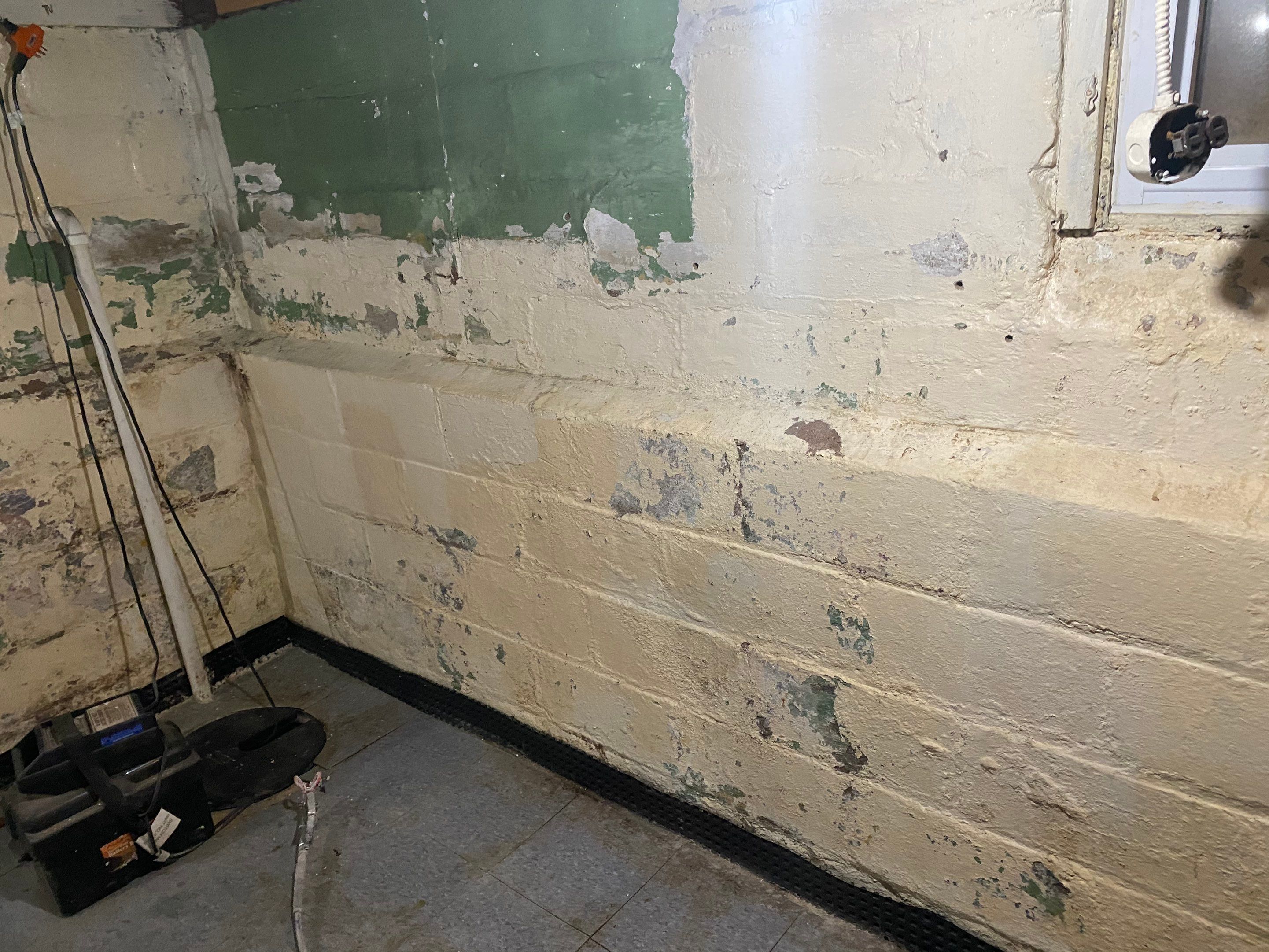 Interior French Drain Job in Bloomfield, NJ by Pure Service Pro, LLC 