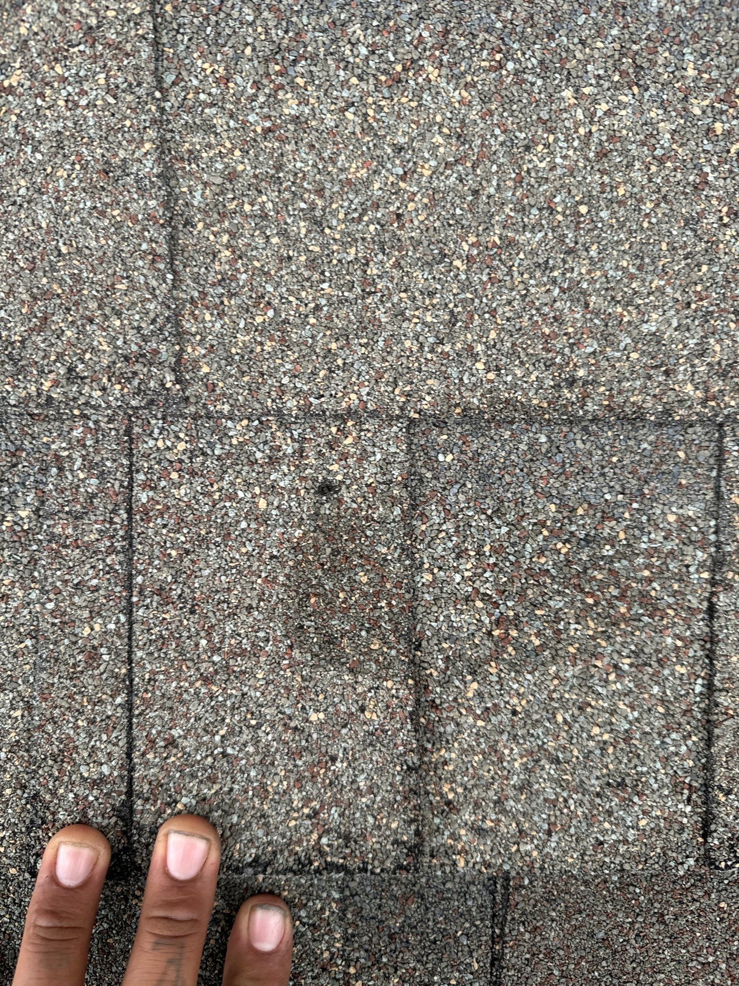 Hail Damage using Owen's Corning Duration (Lifetime) Shingles by Roof Repair Company