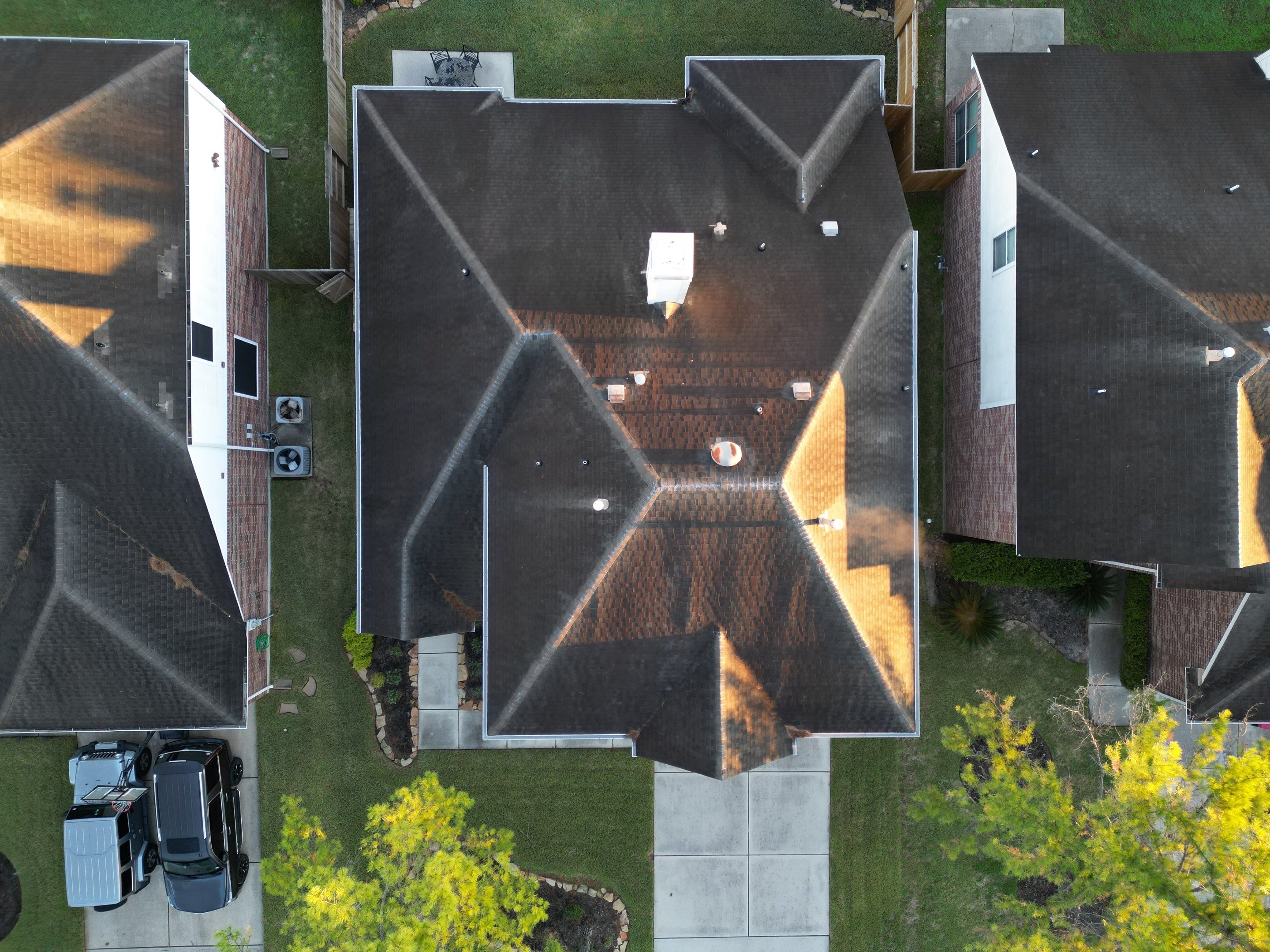 OC Duration Driftwood by HHH Roofing & Construction