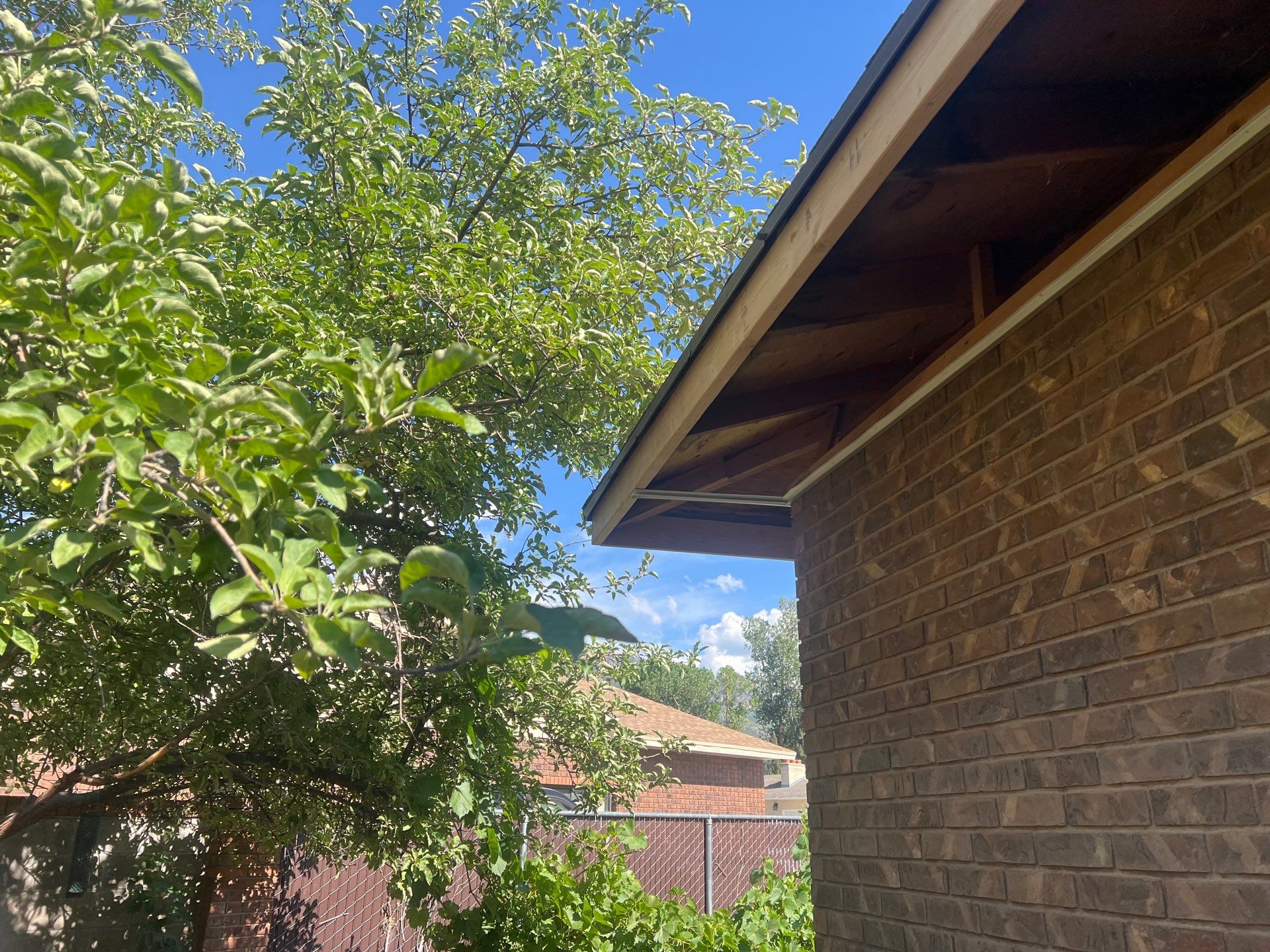 Project in South Weber by Emerald Gotcha Gutters 