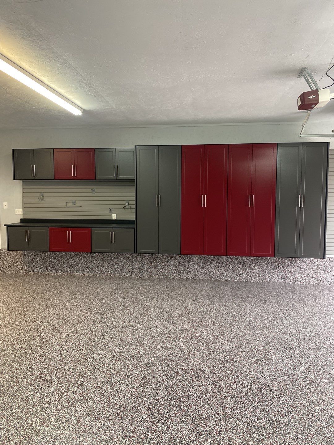 Cheryl & Eddie W. - Garage Man Cave Upgrade! by Banner Garage