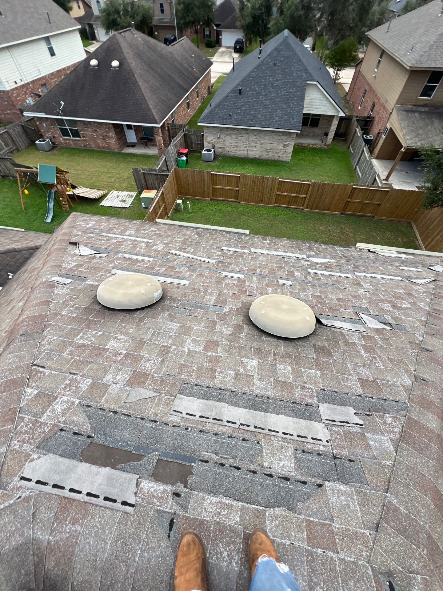 Residential Roofing Repair using Owen's Corning Duration (Lifetime) Shingles by Roof Repair Company