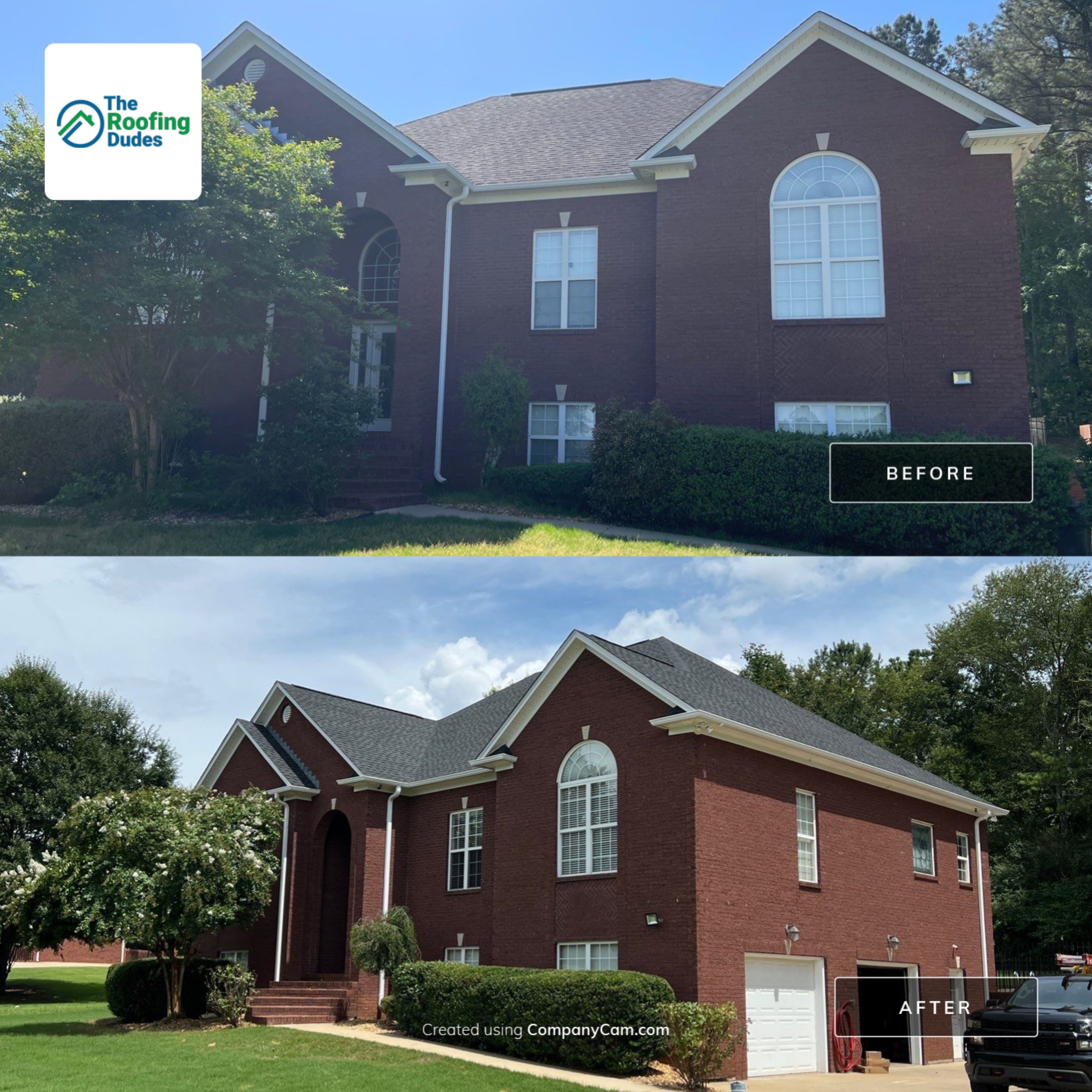 Residential Roofing Installation using Architectural Shingles by The Roofing Dudes