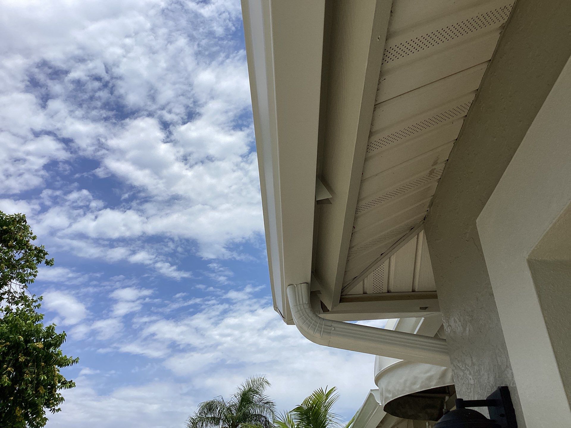 Gutter Installation Project in Estero FL by Gutter Professors