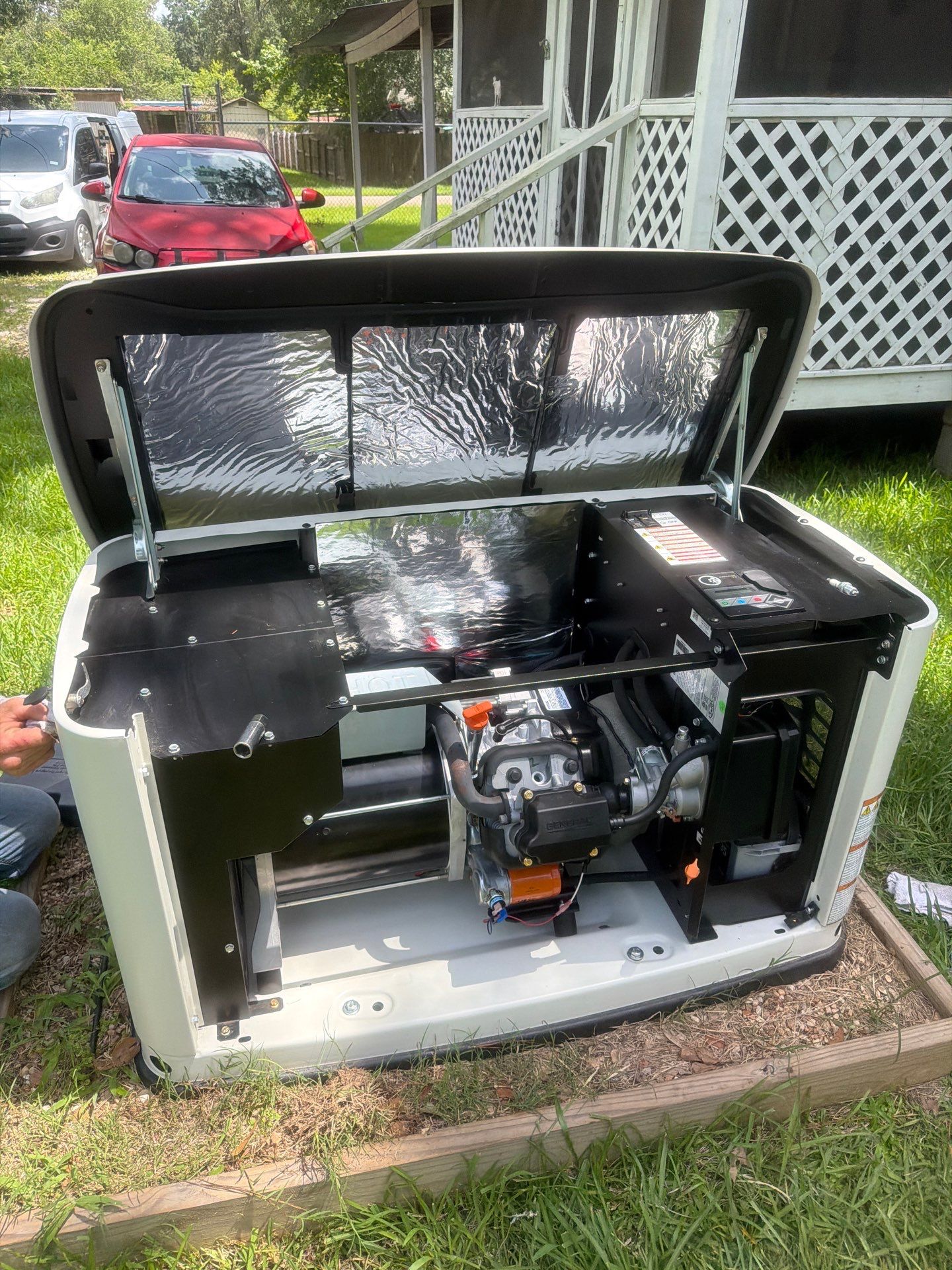 Generac Warranty Repair - Full Engine Replacement on 10kW Air-Cooled Generator in New Caney, TX by GenTex Elite Services