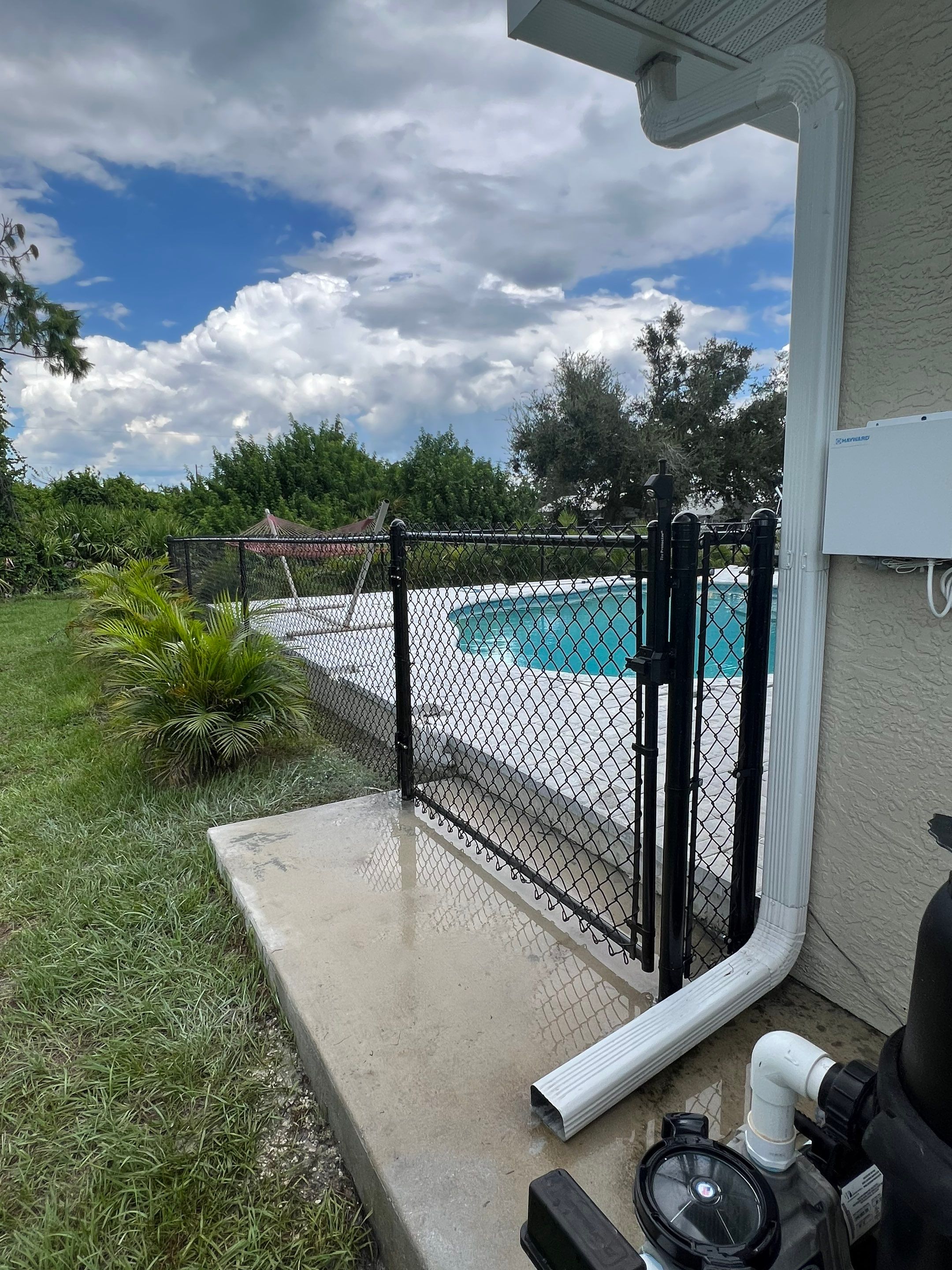 Chain-link Fence Installation using Chain-link Fence by Asap fence and gates, LLC