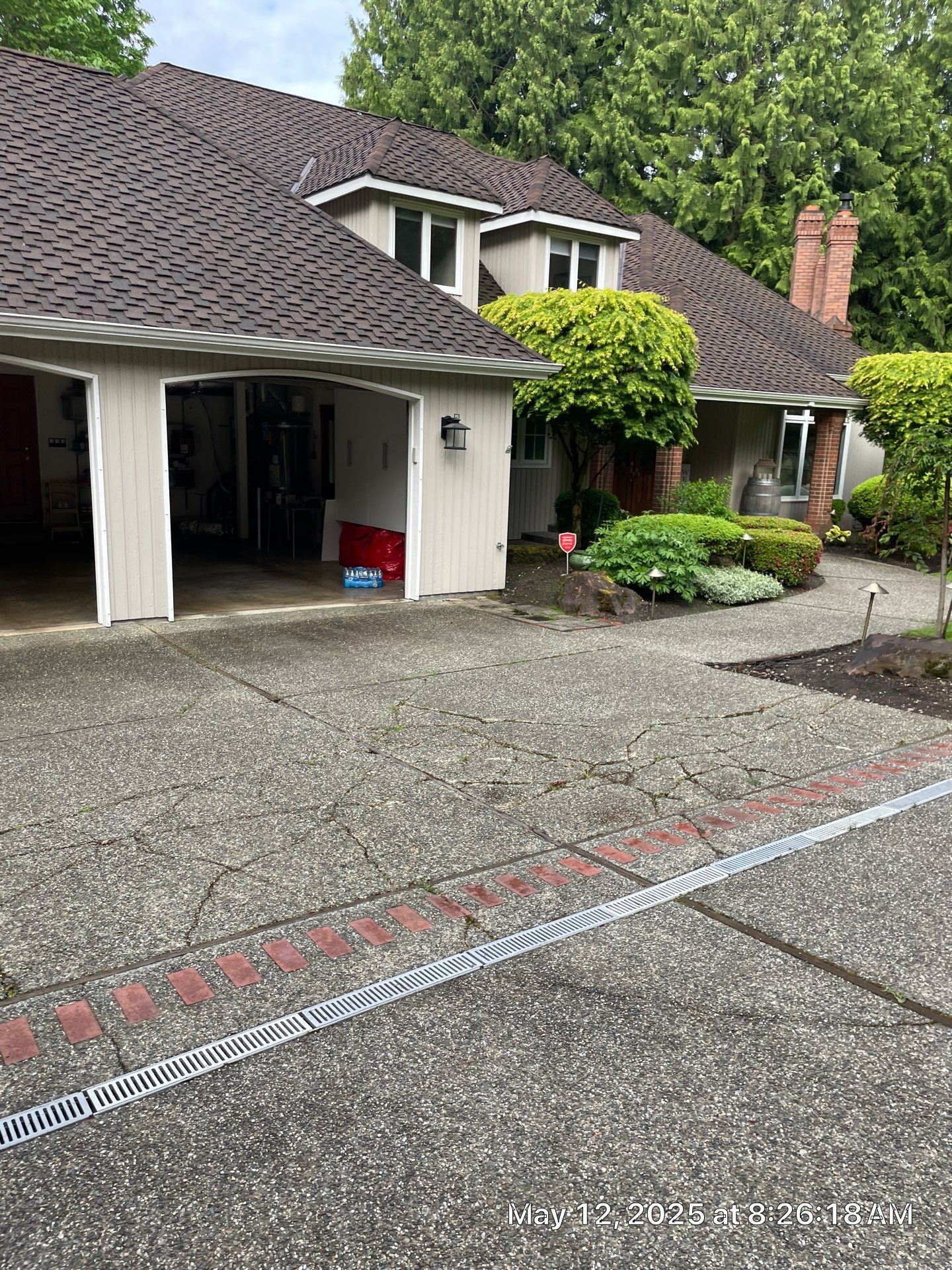 Stamped Concrete Driveway Renovation | Woodinville  by Jireh Asphalt & Concrete Inc 