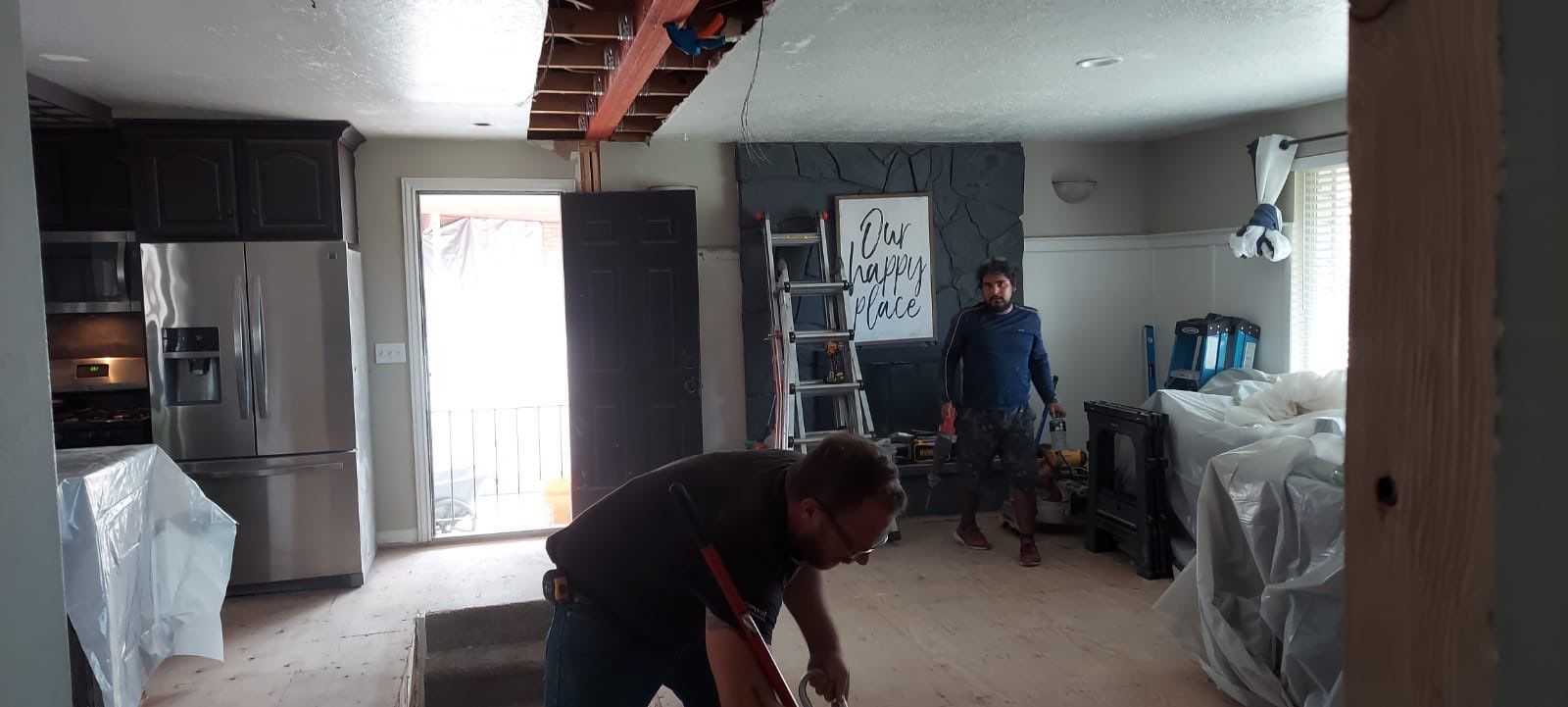 Wall Removal Project by Rudd Builders LLC by Rudd Builders LLC