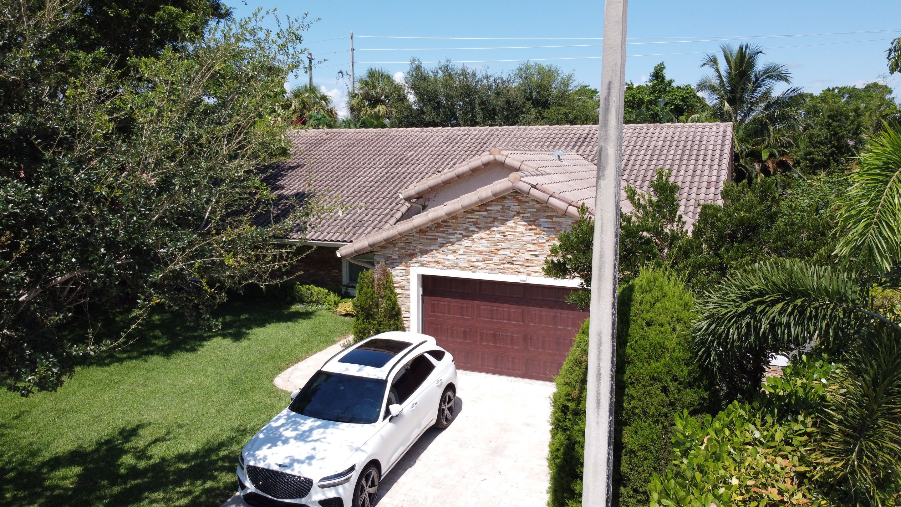 Residential Roofing Installation using Eagle Roofing Tile by BLUES BROTHERS ROOFING