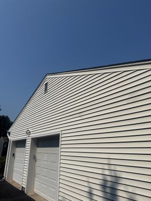 Gutter Cleaning in Montville, NJ — Gallo Bros job photo