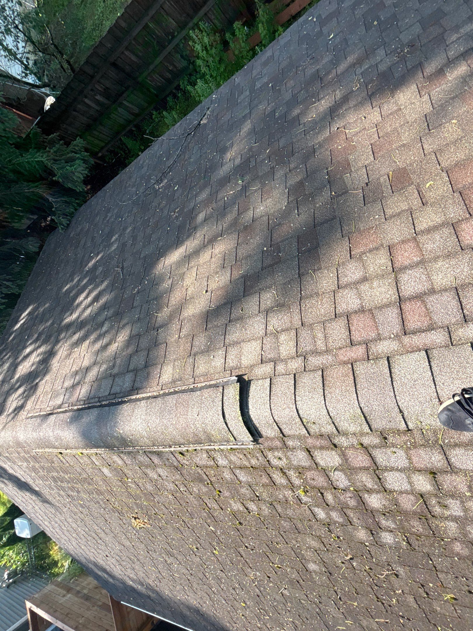 Roof Replacement using Owens Corning Peppercorn by 180 Contractors