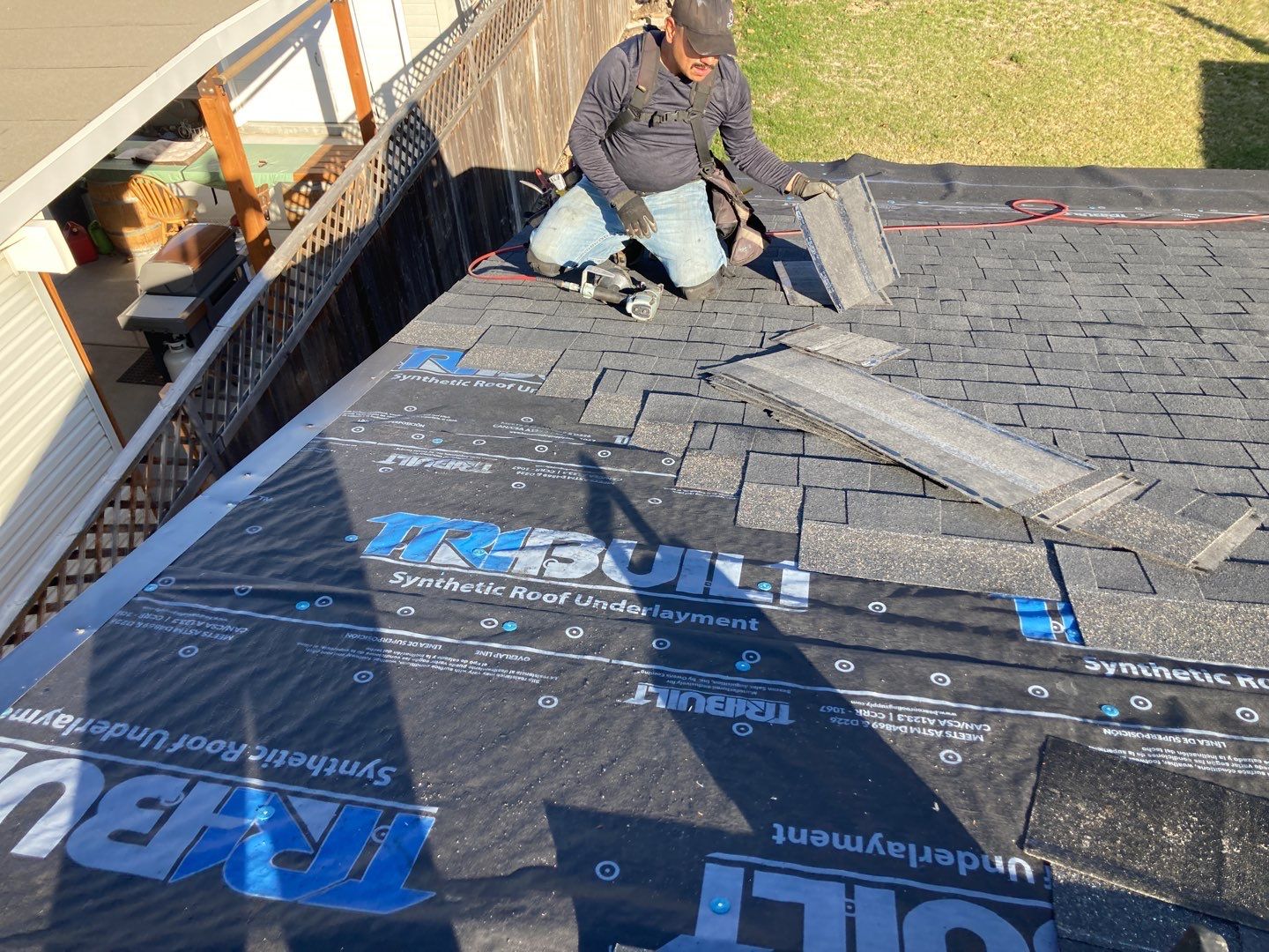Meridian Single Level Residential Roofing Installation by ID Roofing LLC