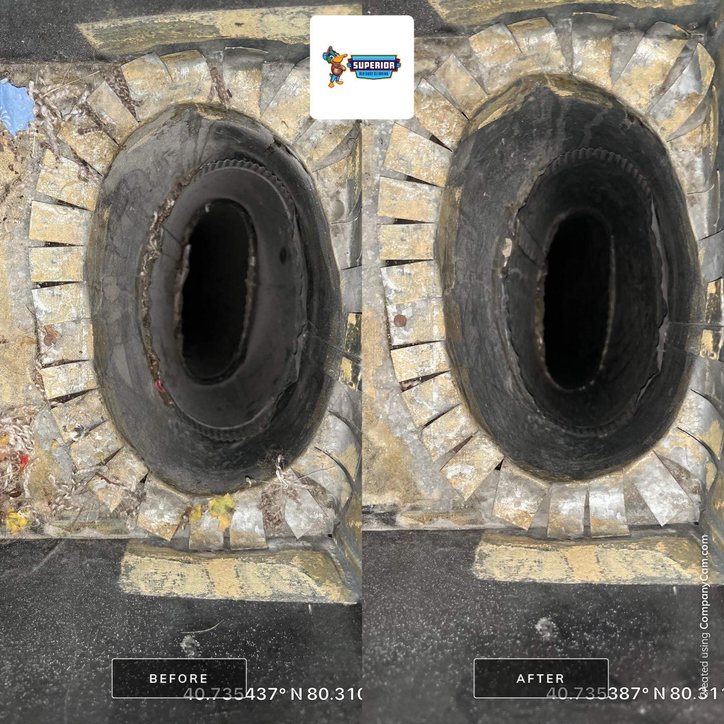 Air Duct Cleaning With a Vacuum Truck in New Brighton, PA by Superior Air Duct Cleaning