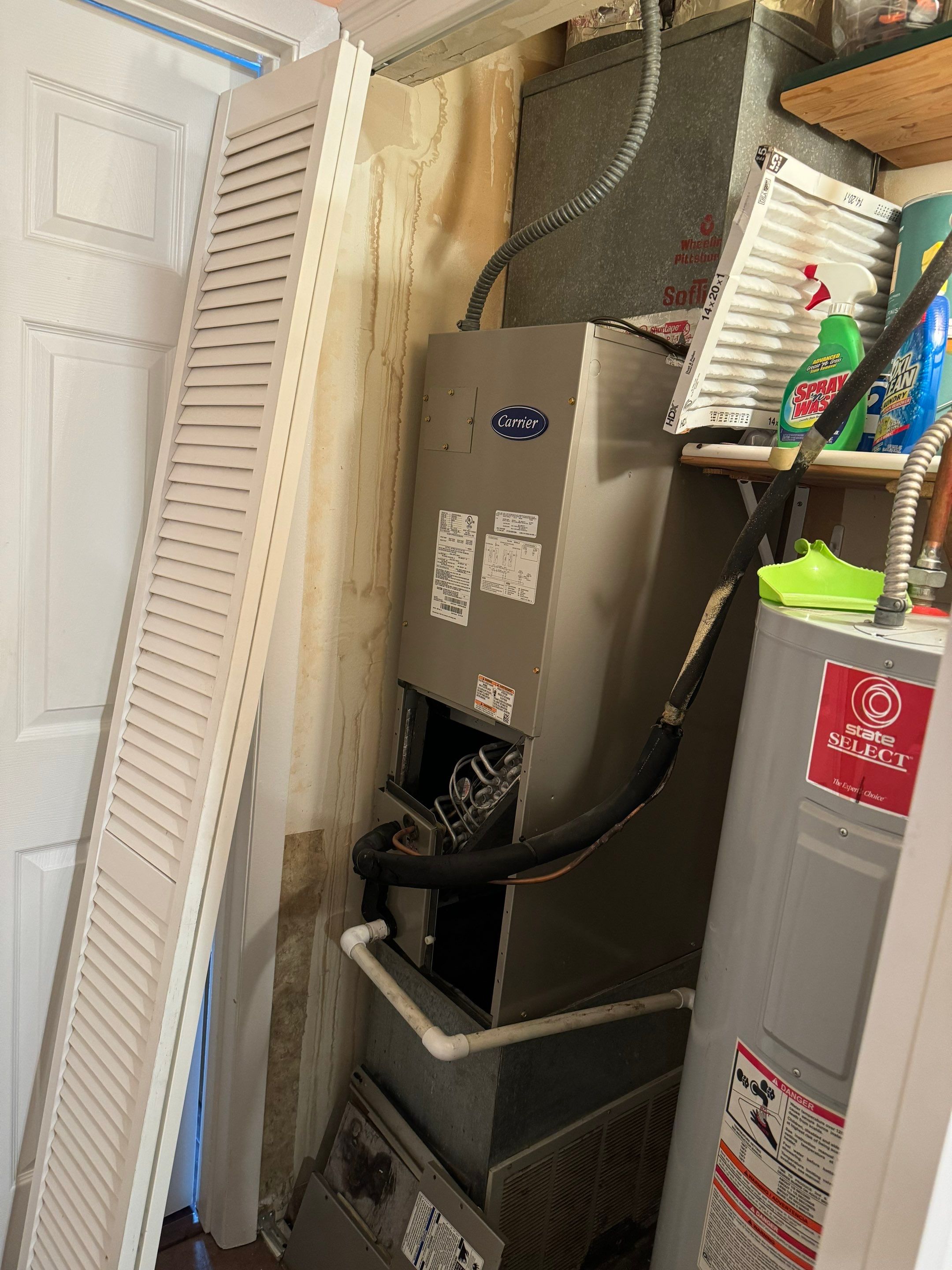 Carrier Air Handler Installation by GSHA Services LTD