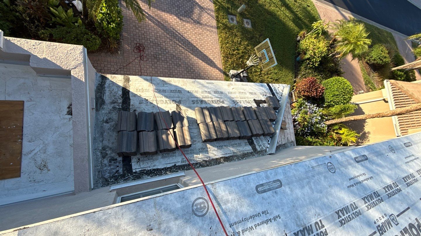 Residential Concrete Tile Install in Fort Myers, FL by International Roofing