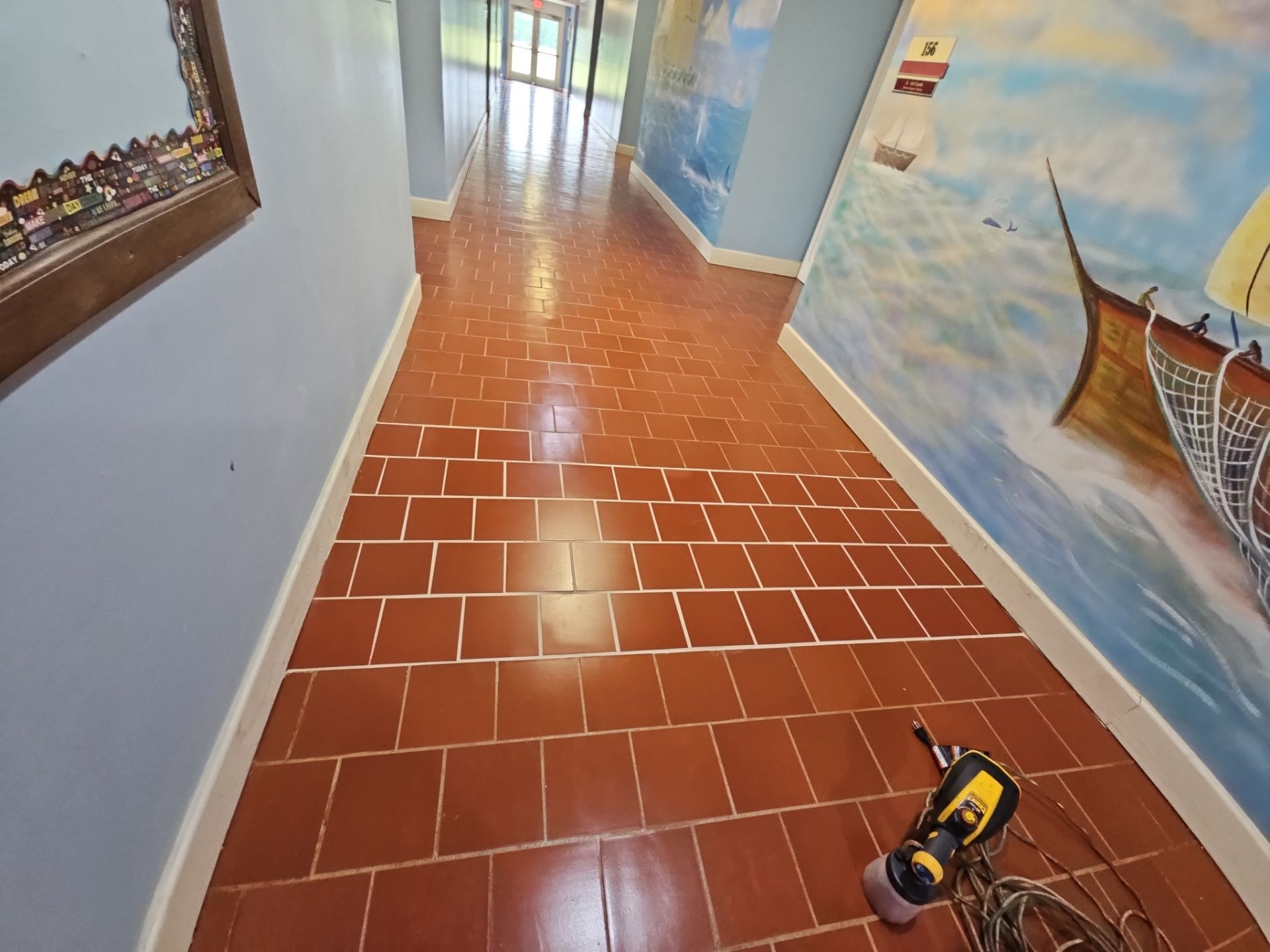Classroom conversion to ADA Childcare Bathroom Addition by Ajayi Design and Construction 