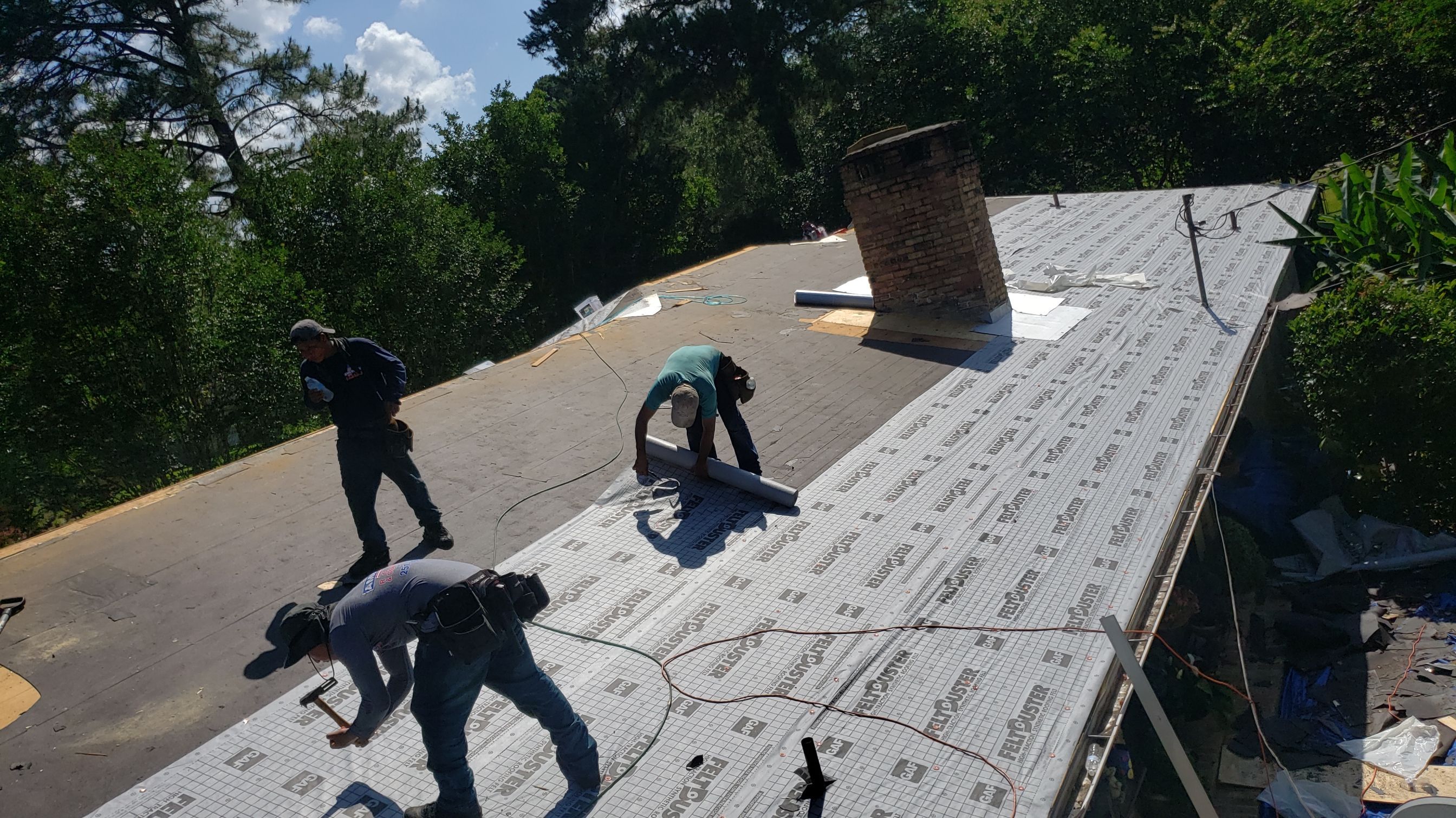Residential Roofing Installation using Roof Replacement by American Roofing & Construction LLC