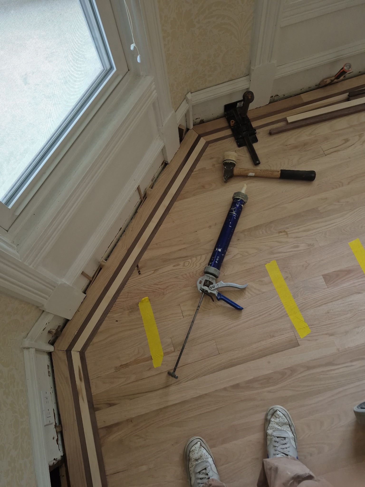 Farm house boarder by Ann Arbor Hardwoods