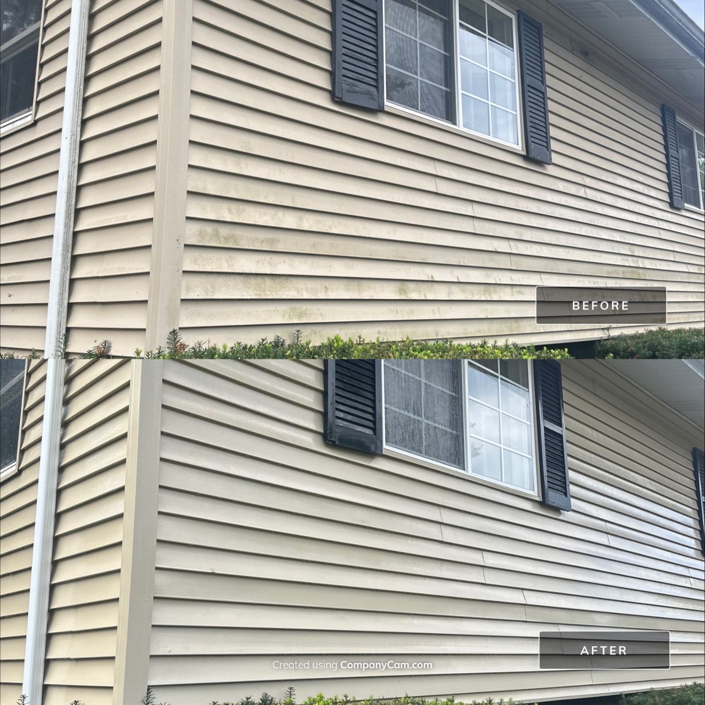 Project in Crystal Lake by Simmons Power & Soft Washing