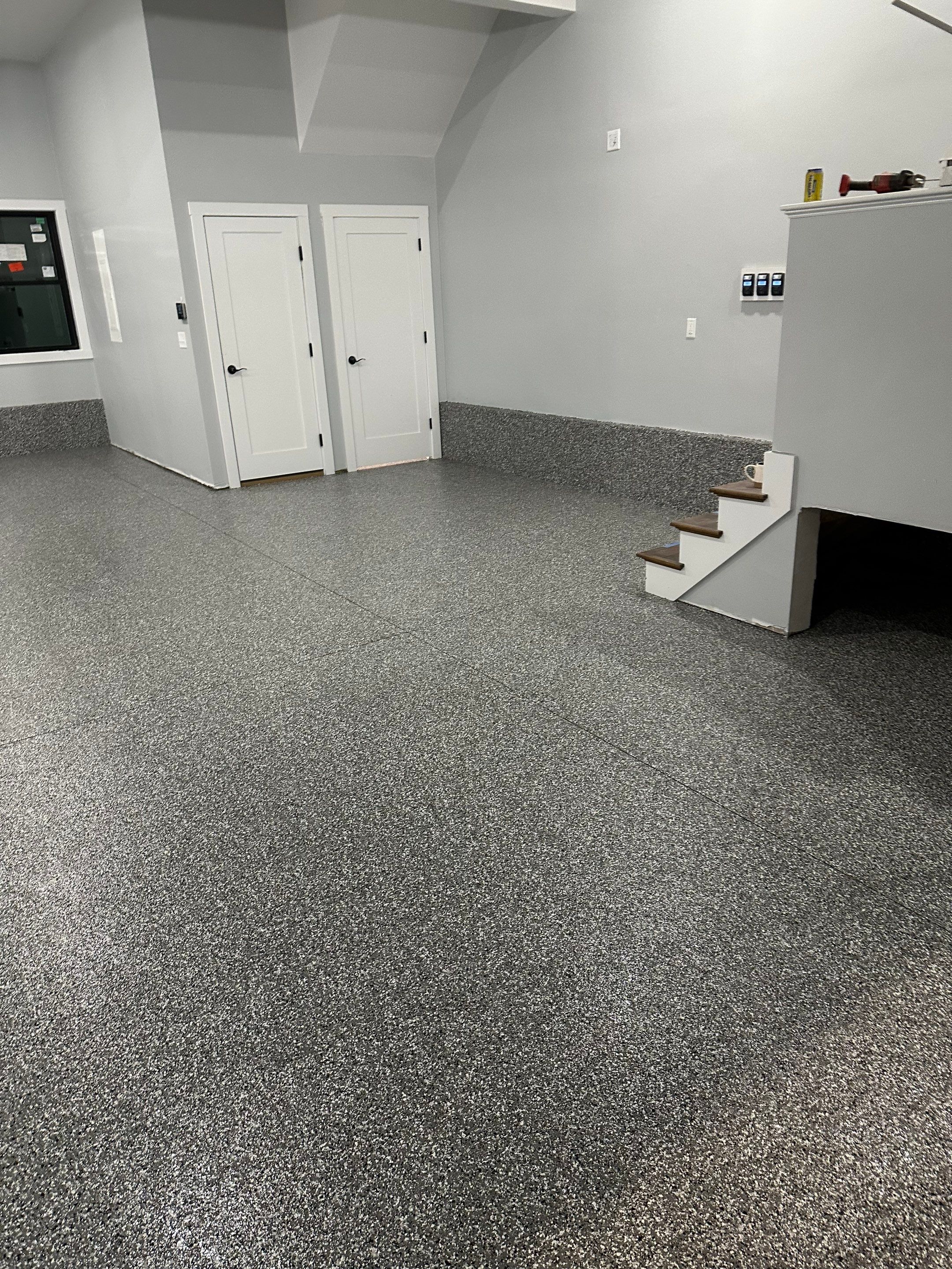 Rogers Garage TransFLOORmation by Symphony Concrete Coatings