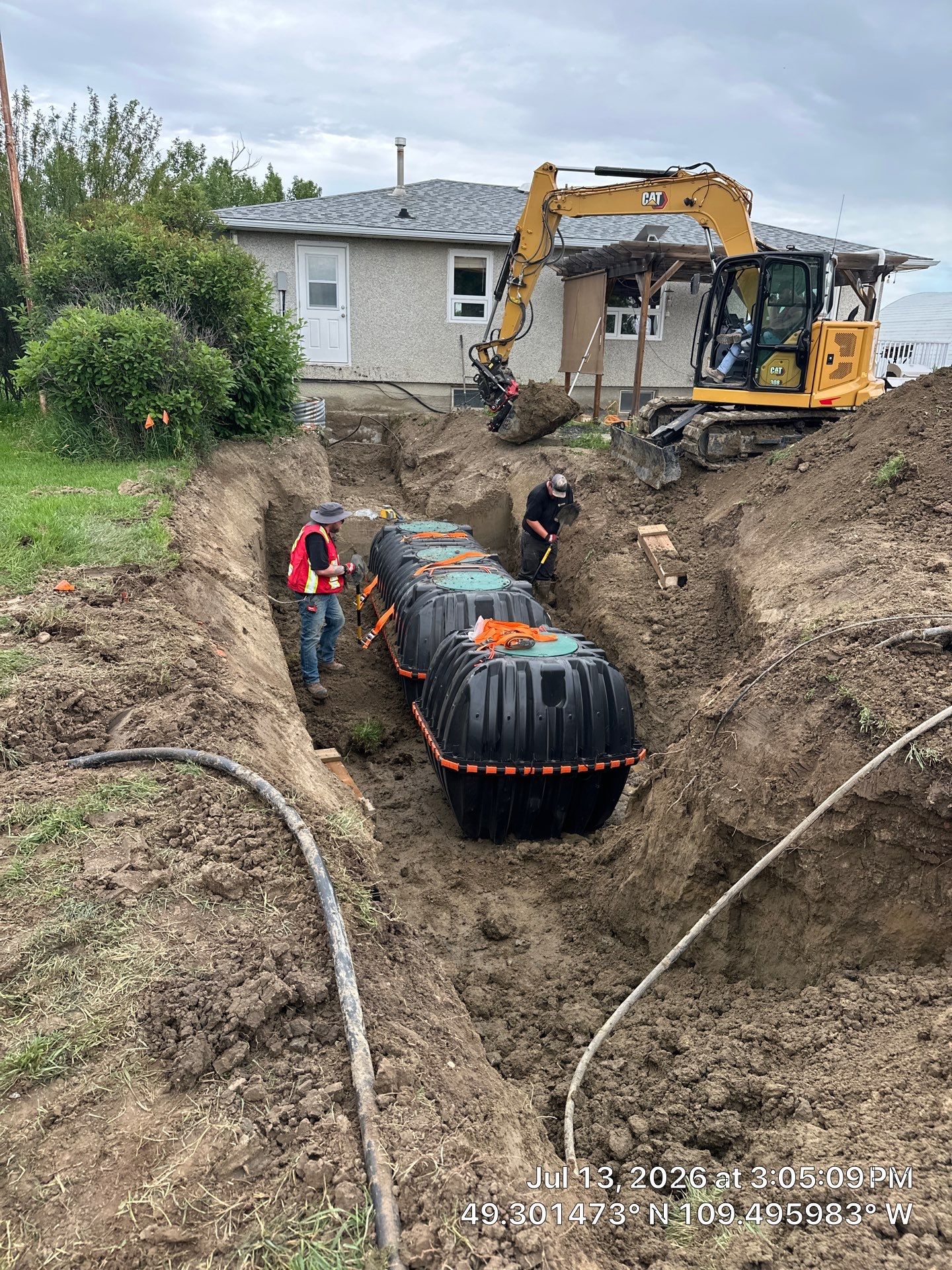 Septic System Tank Installation and Pump Replacement in Consul by Septic Medic Inc.