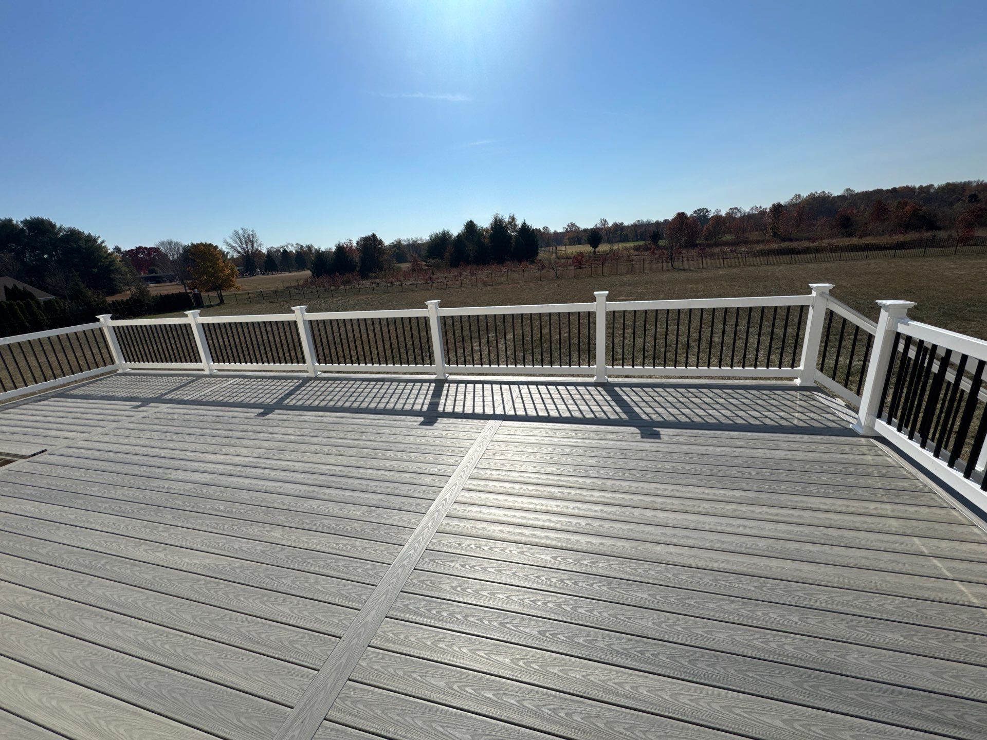 New Deck using Deckorators Venture - Color Saltwater by deck guardian