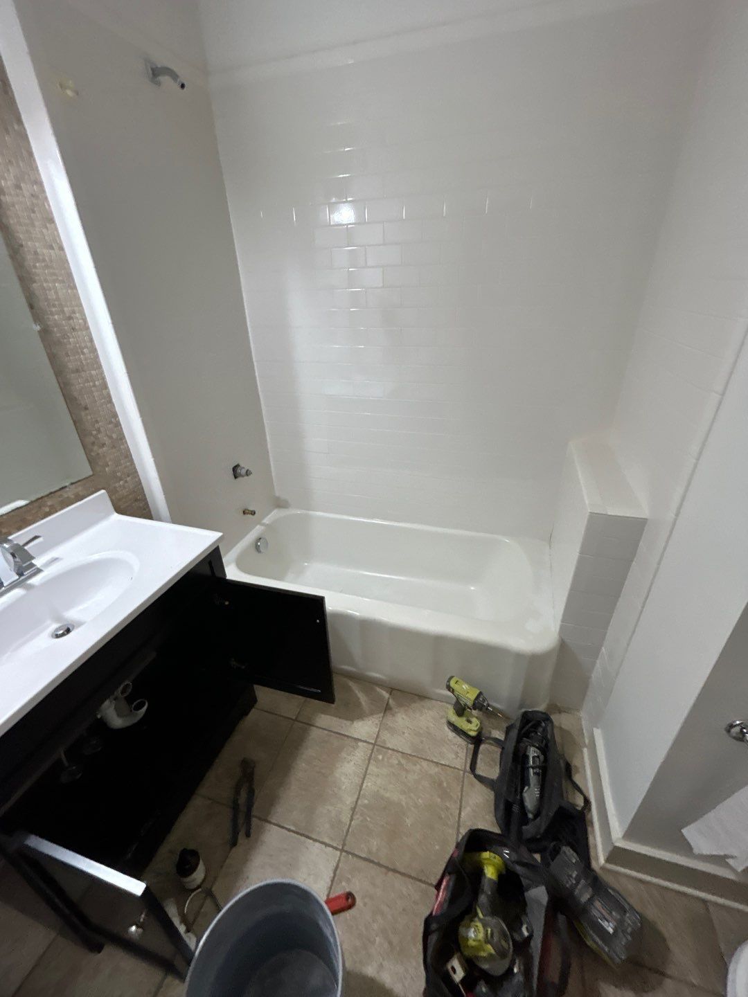 Full Bathroom Remodel in Nashville by Footprints Floors of Nashville