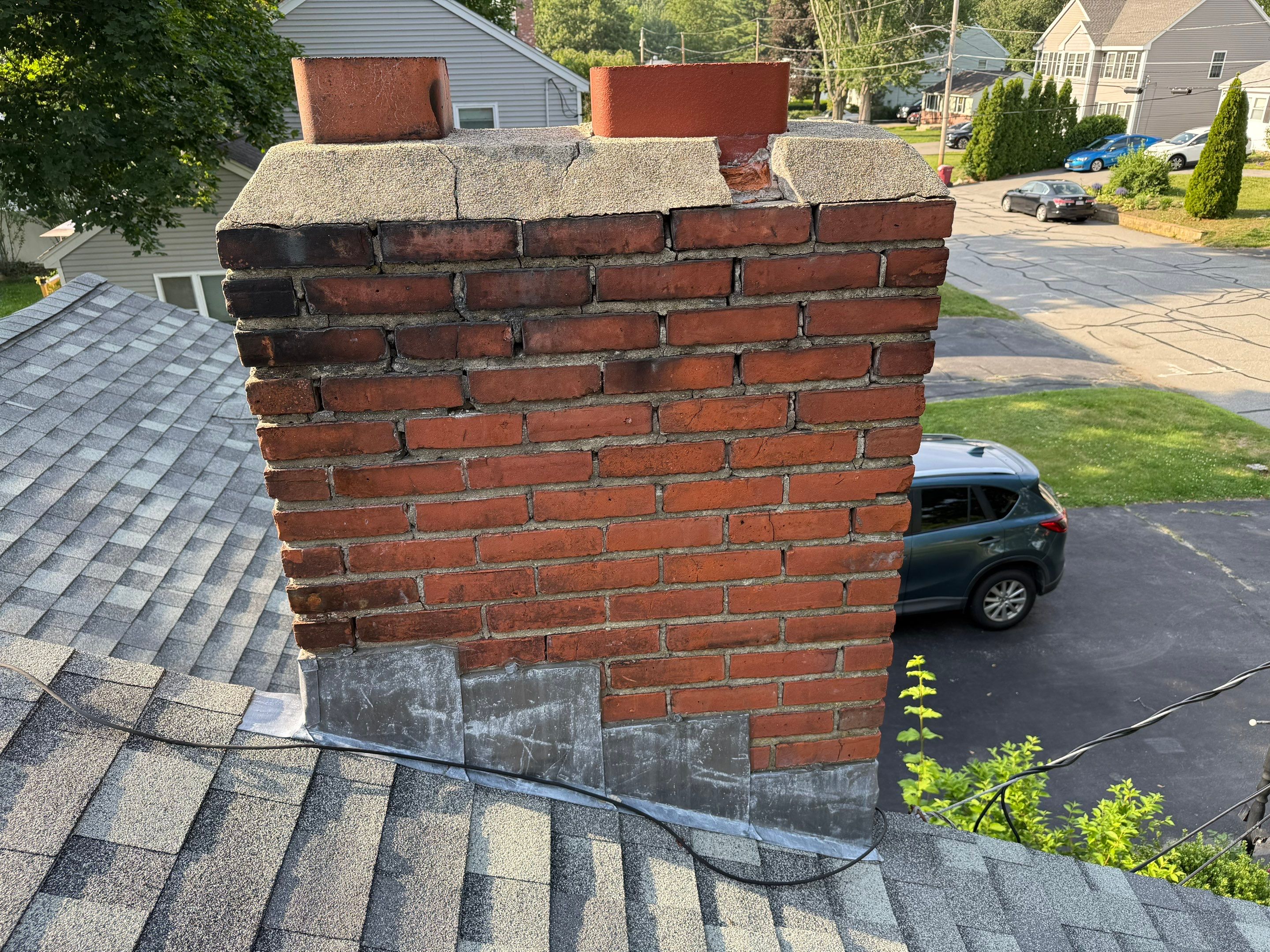 Skylight Leak Repair & Interior Restoration by Mighty Dog Roofing of Greater Middlesex County