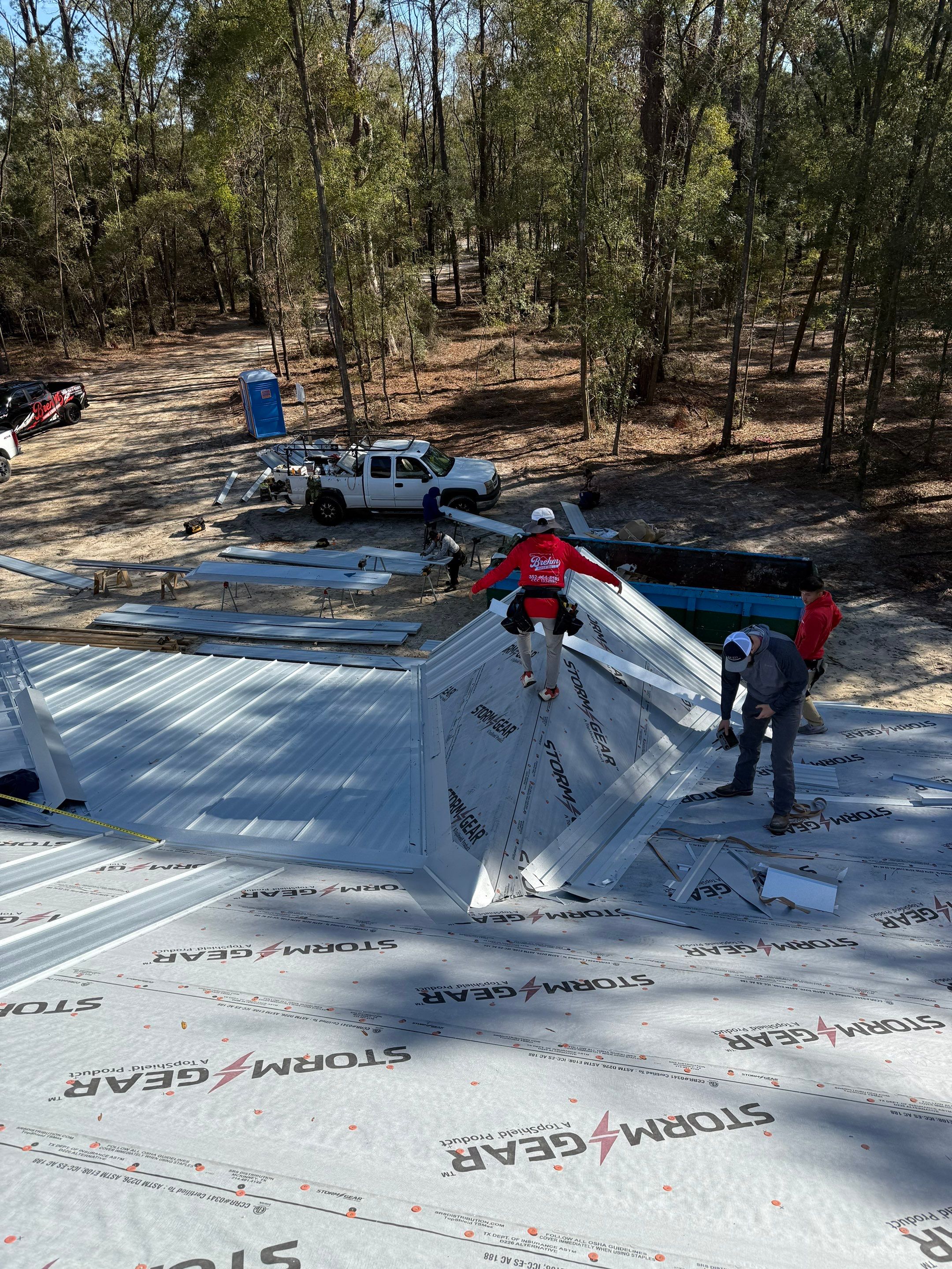 Standing Seam Metal Roof in High Springs, FL  by Brehm Roofing