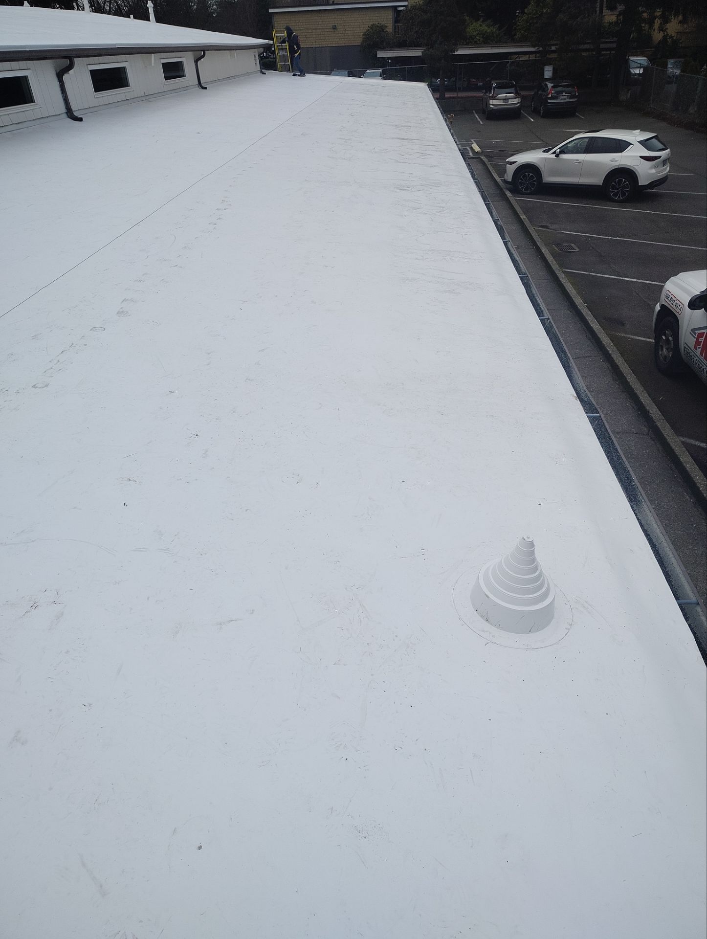 Kent Church - Reroof Project (Overlay) by Fields Roof Service Inc