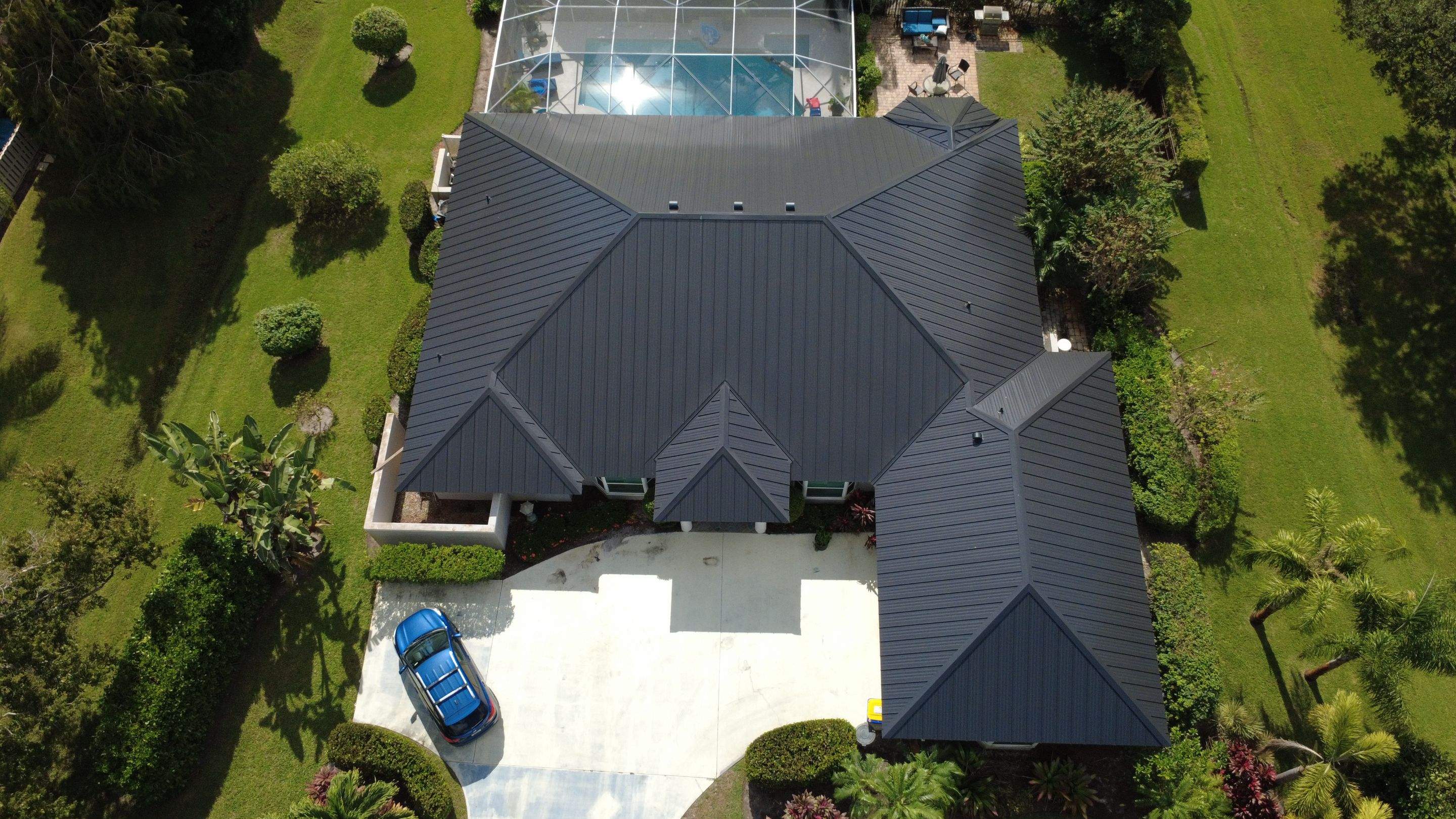 Kynar (Color Coated) Standing Seam Metal Roof Replacement by Sailfish Roofing