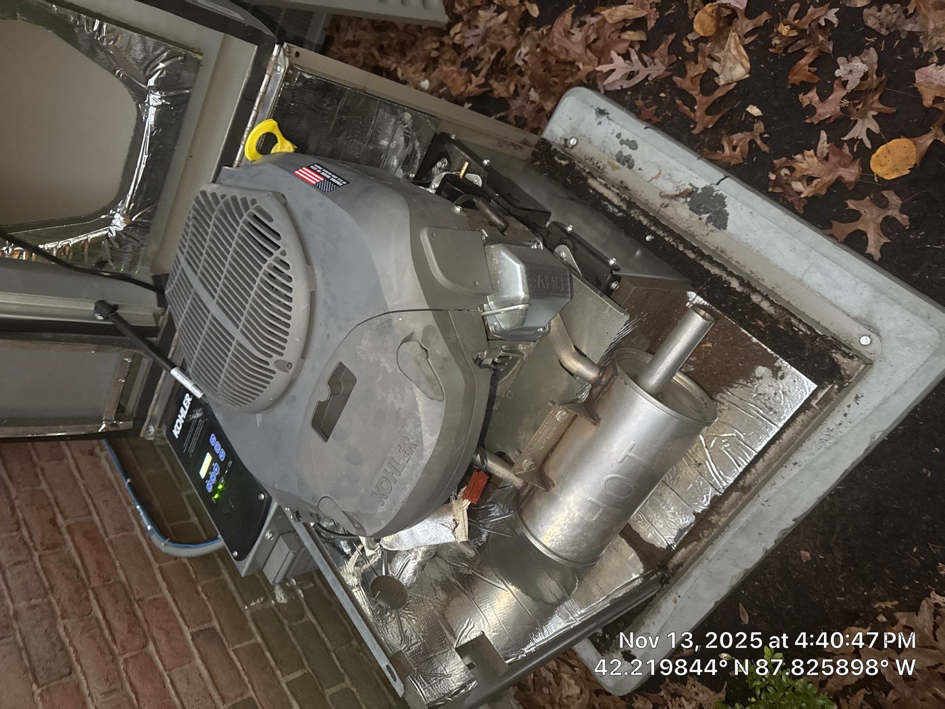 Kohler 10kW Standby Generator Maintenance – Lake Forest, IL | GSHA Services, LTD by GSHA Services LTD