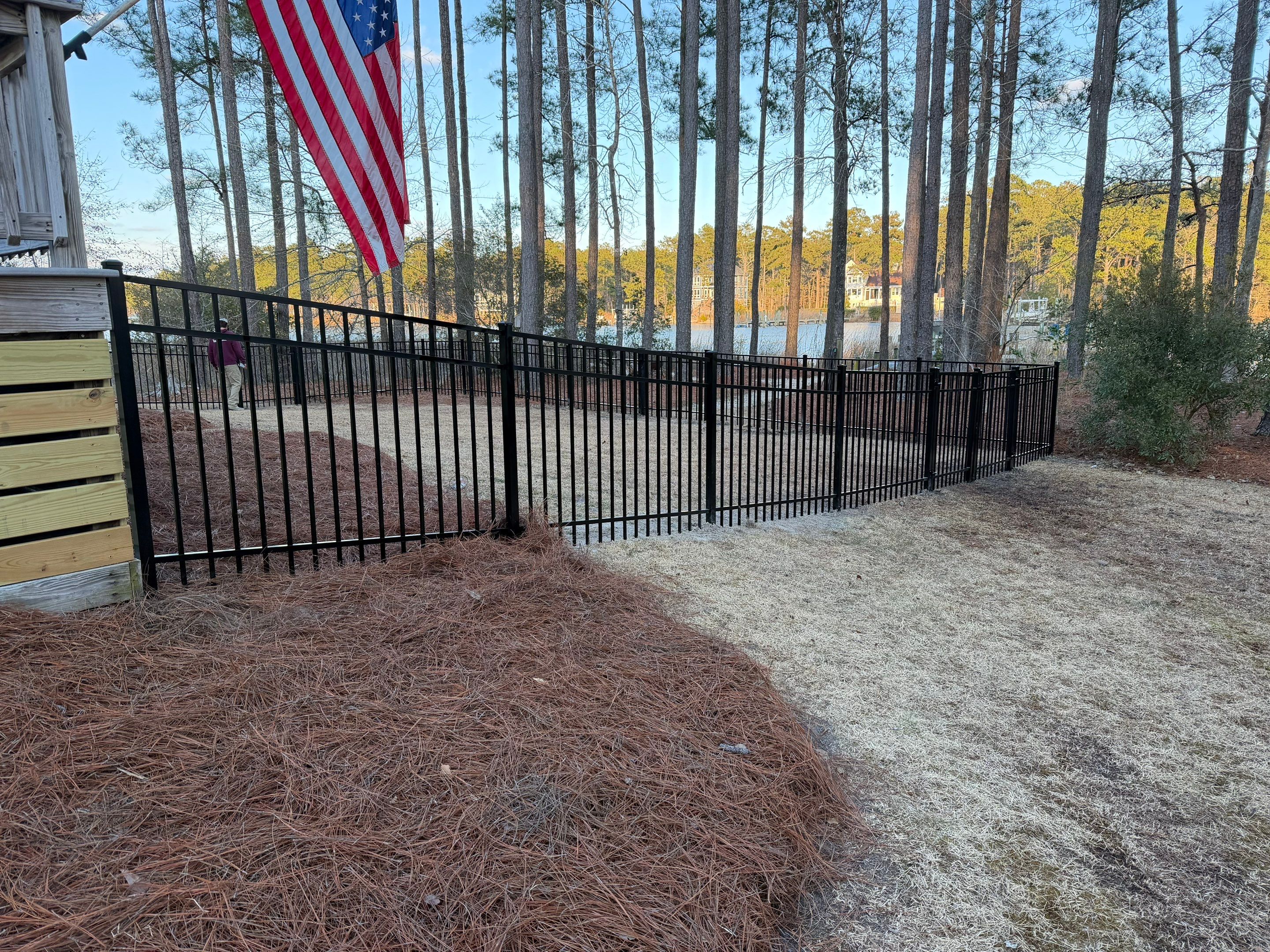 Project in Oriental by Superior Fence and Rail